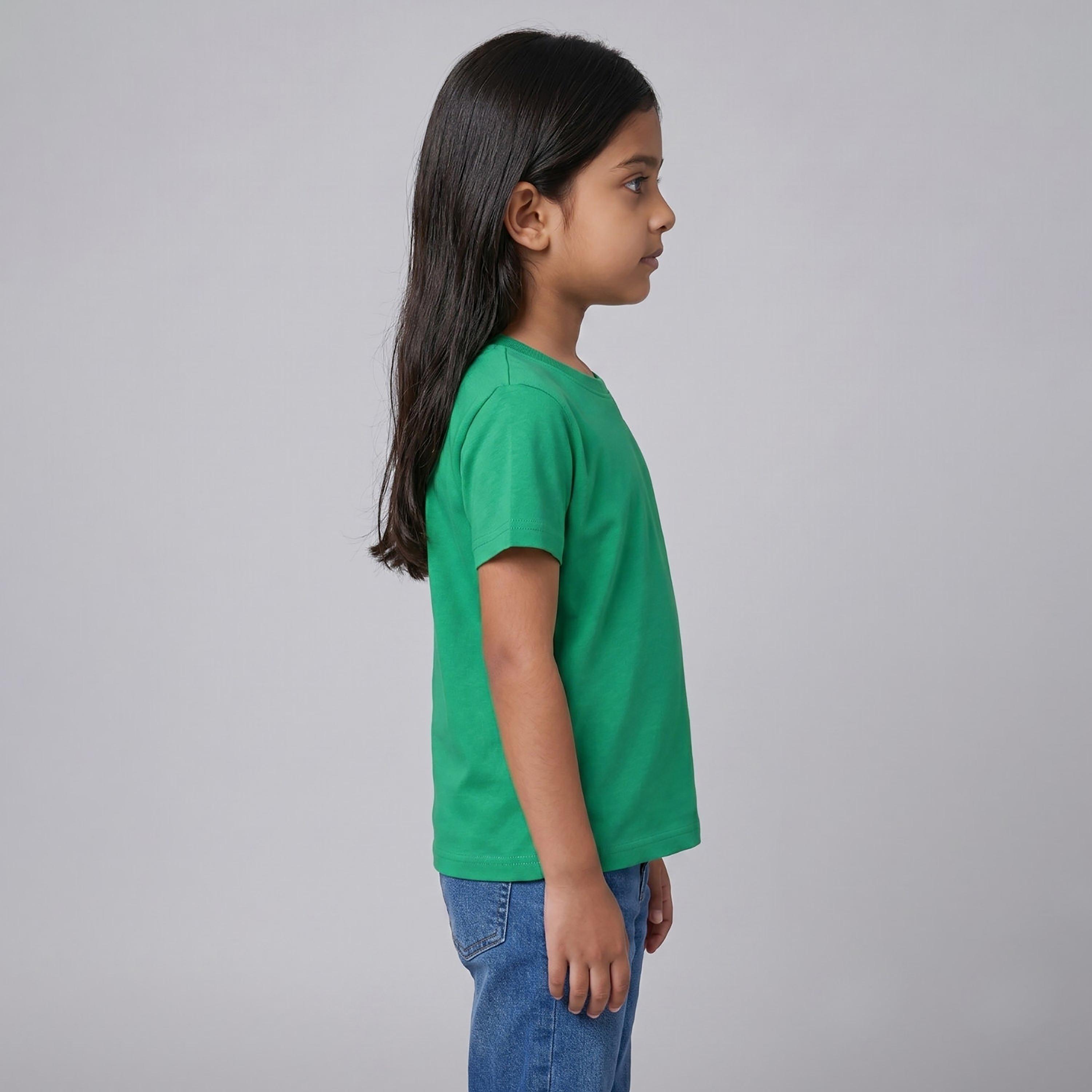 تيشيرت سادة بقصة عادية وأكمام قصيرة من بيبيكلو-boys-clothing-tshirtsandpolos-image-4