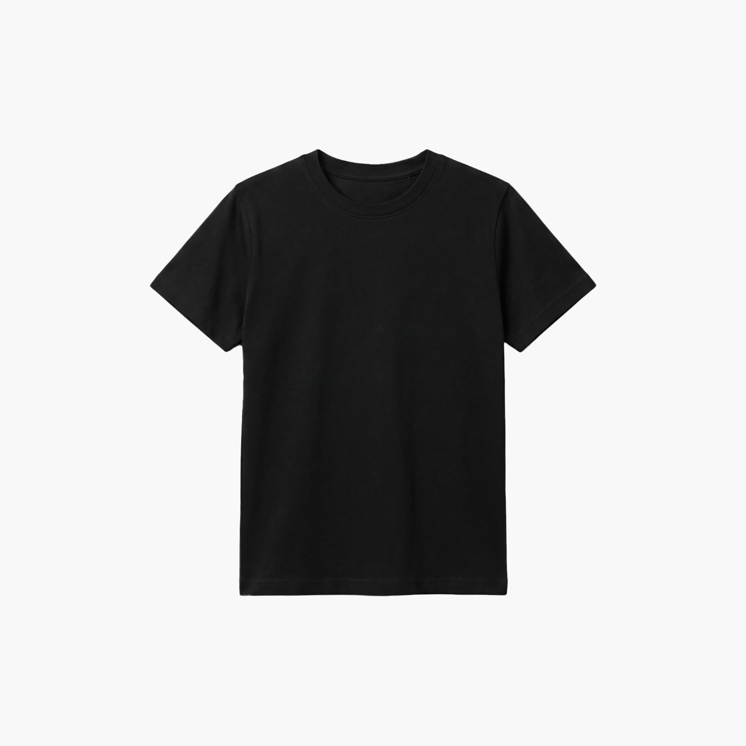 تيشيرت سادة بياقة مستديرة وأكمام قصيرة من بيبيكلو-boys-clothing-tshirtsandpolos-image-5