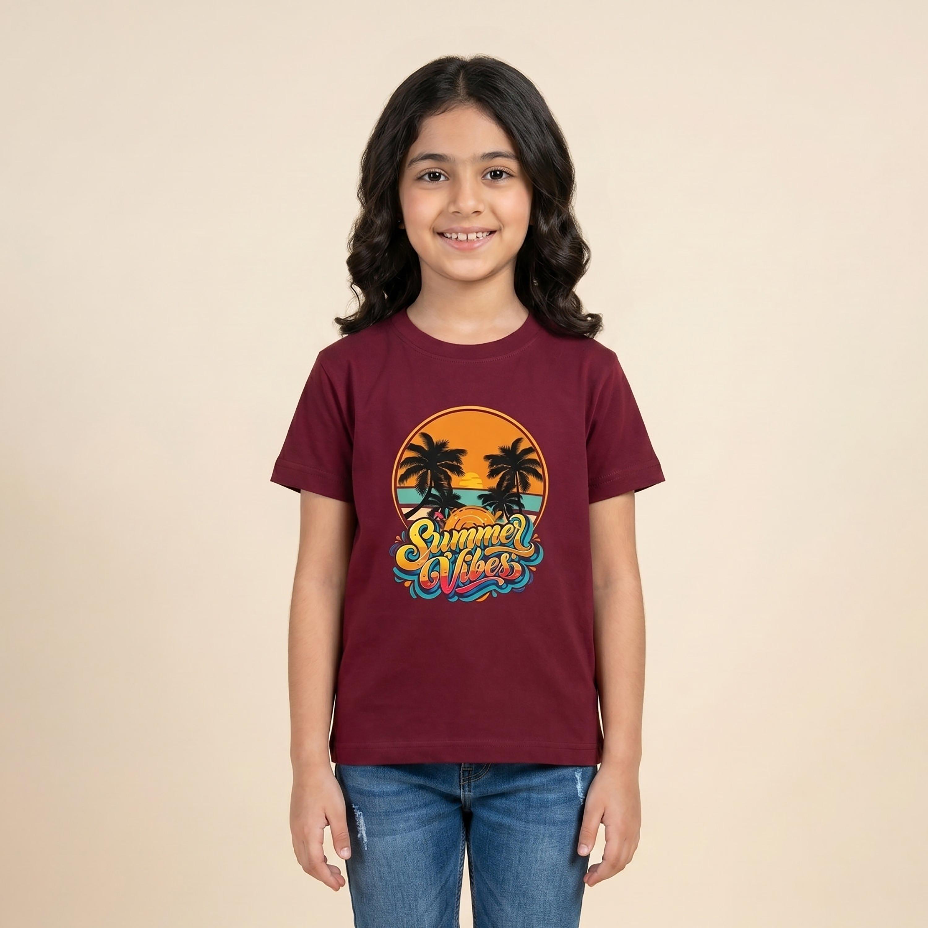 تيشيرت بقصة عادية وأكمام قصيرة من بيبيكلو-boys-clothing-tshirtsandpolos-image-1