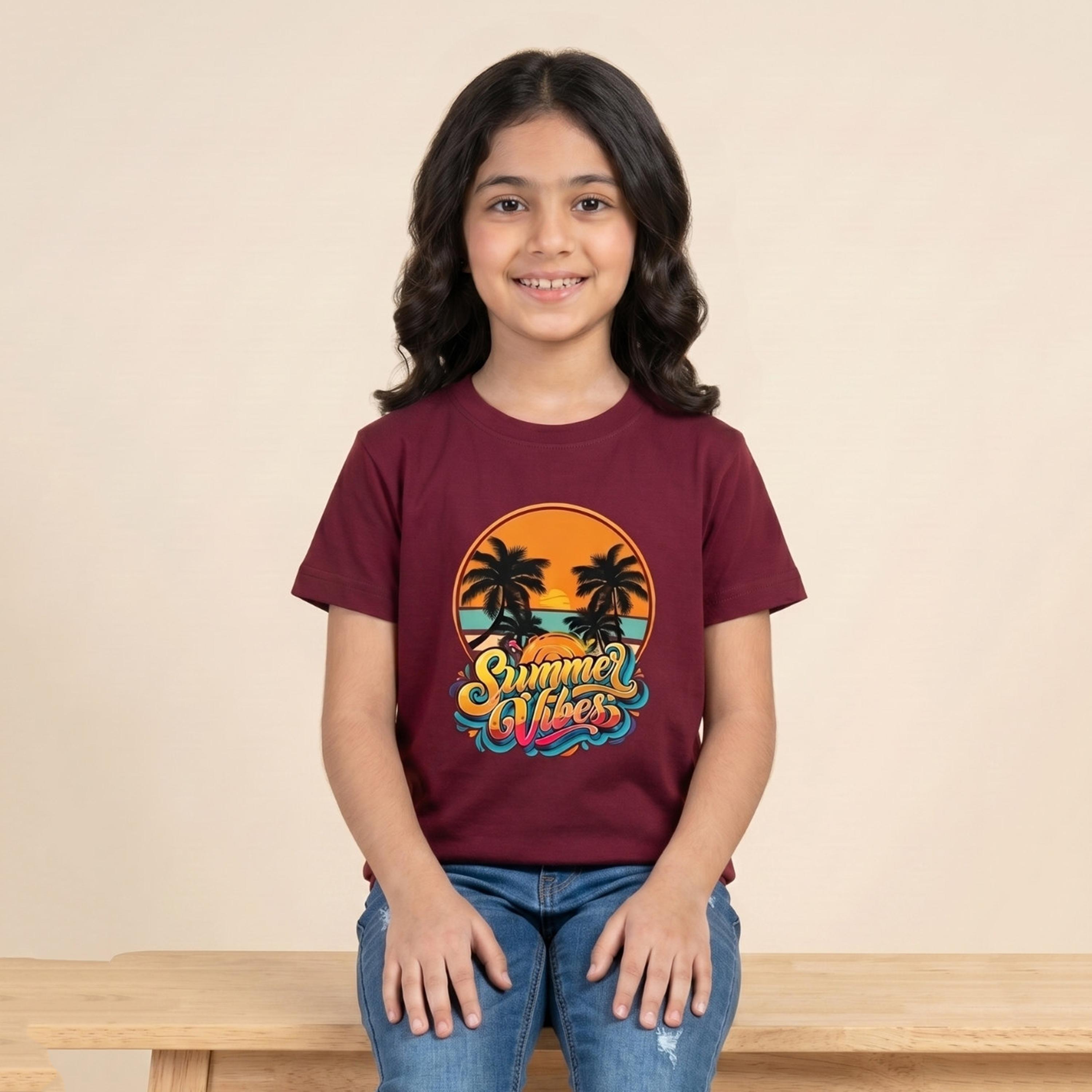 تيشيرت بقصة عادية وأكمام قصيرة من بيبيكلو-boys-clothing-tshirtsandpolos-image-4