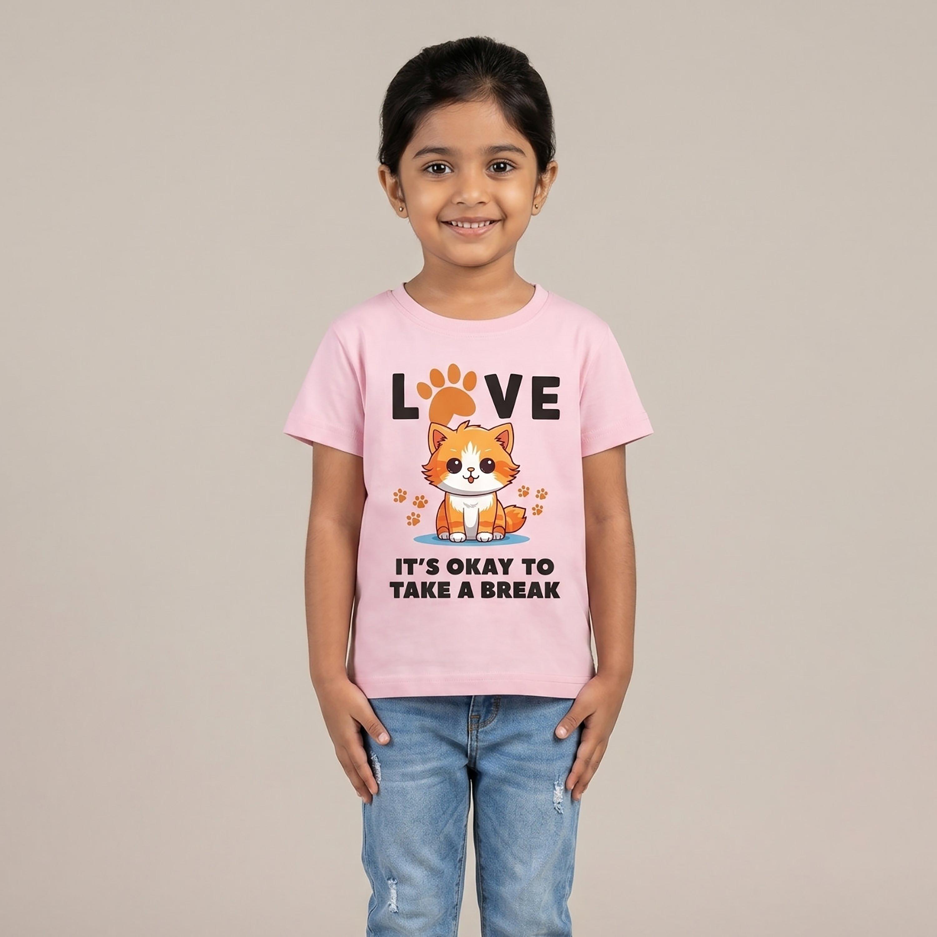 Babyqlo Short Sleeves Regular-Fit T-Shirt-girls-clothing-tshirts-image-1