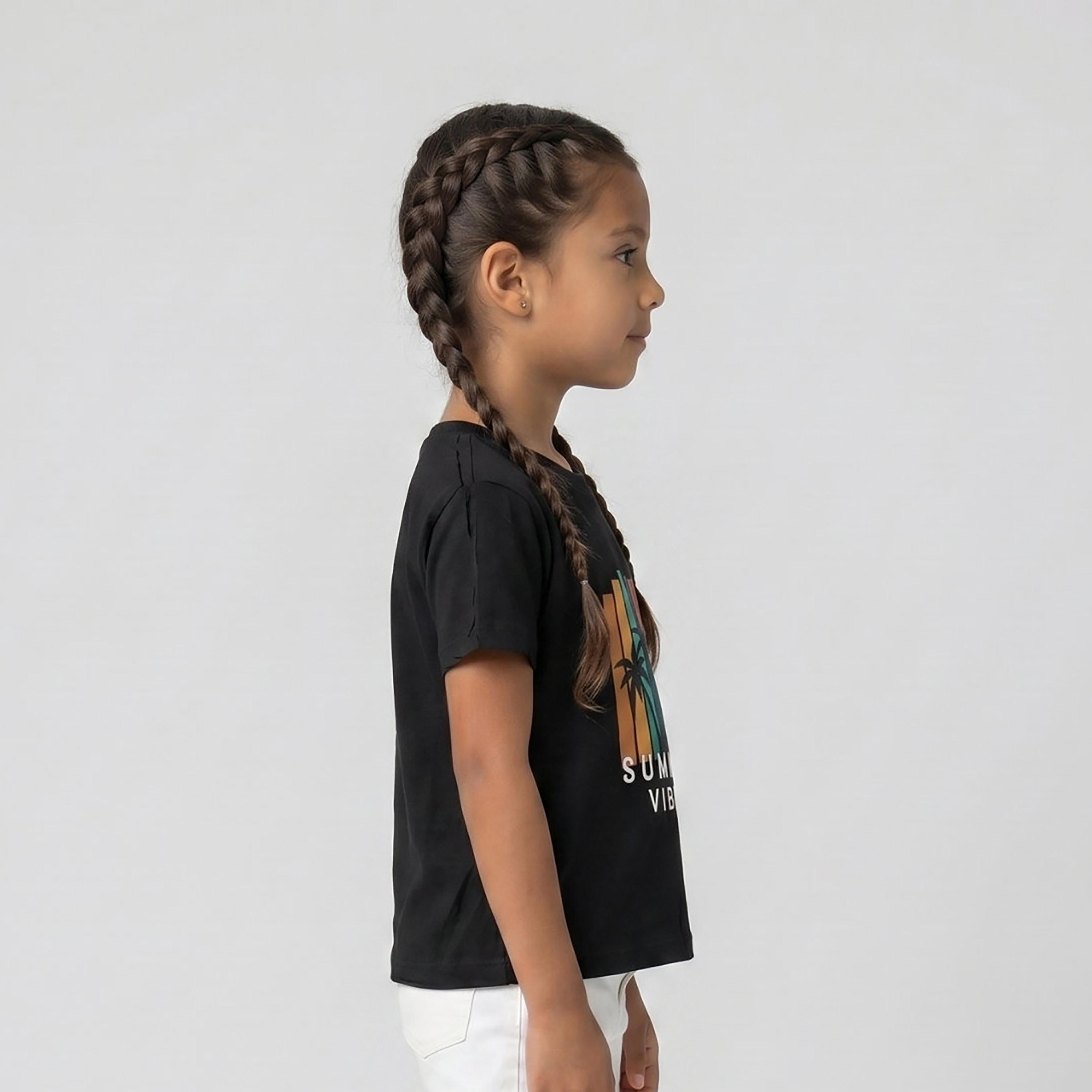 Babyqlo Short Sleeves Regular-Fit T-Shirt-girls-clothing-tshirts-image-2