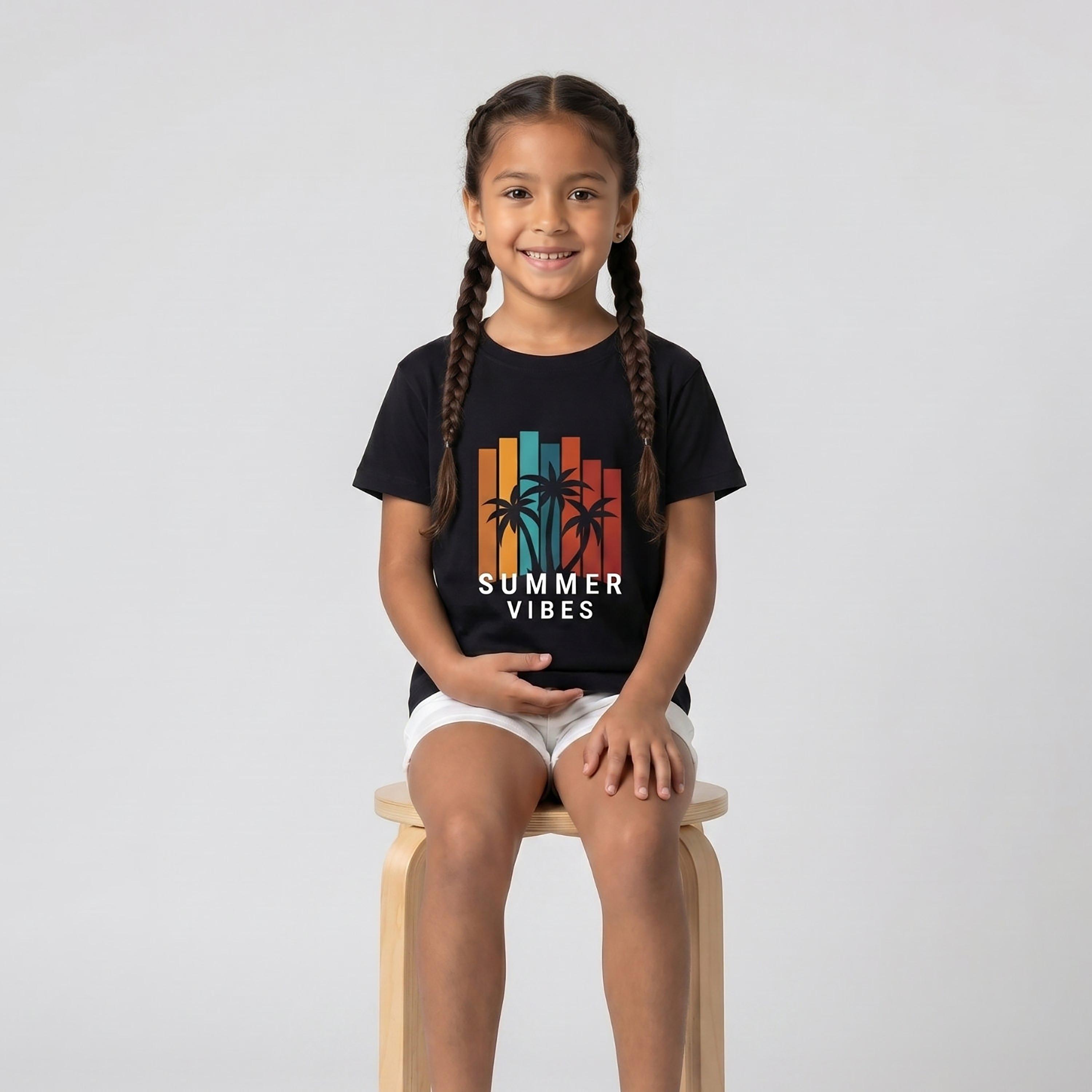 Babyqlo Short Sleeves Regular-Fit T-Shirt-girls-clothing-tshirts-image-4
