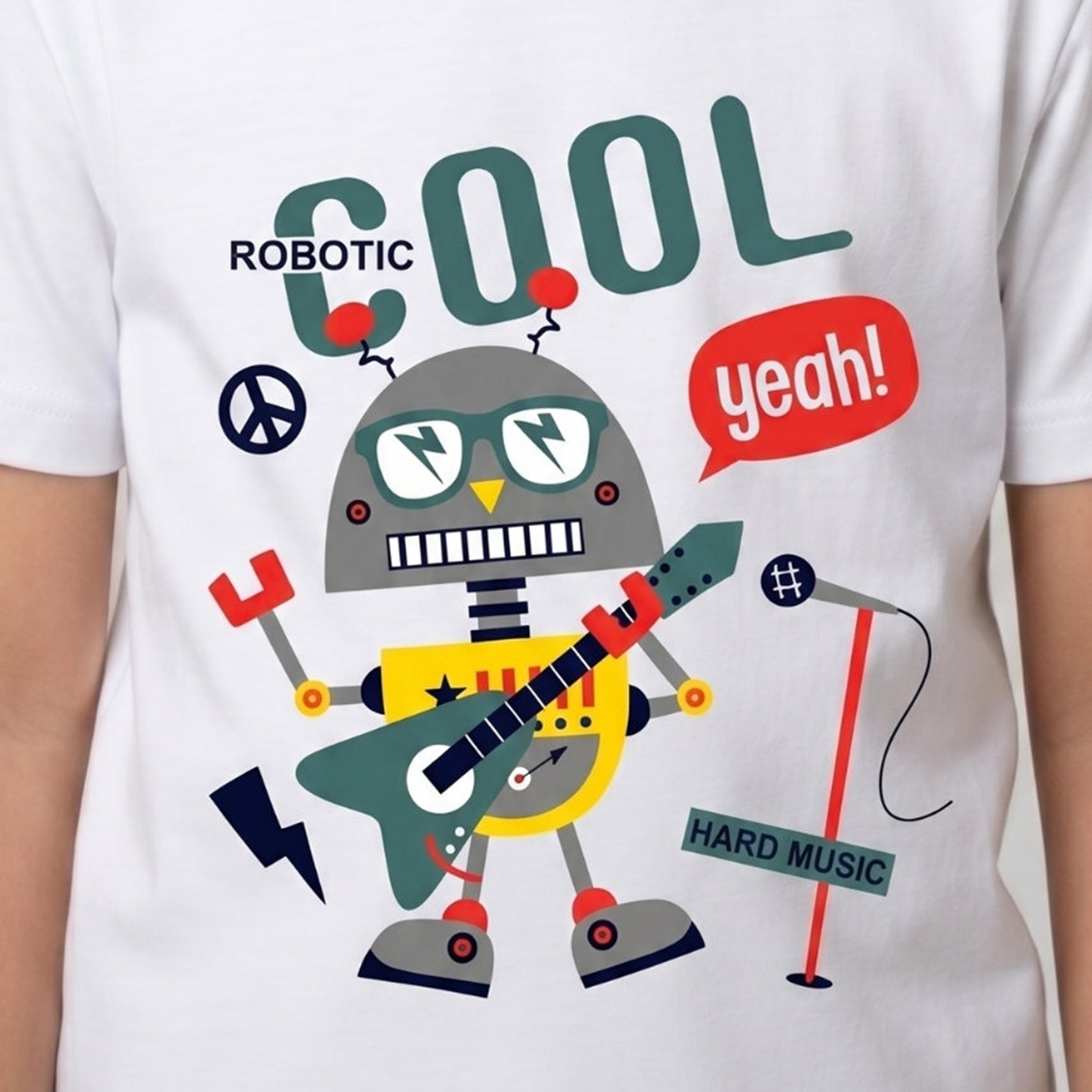 تيشيرت كاجوال مطبوع بأكمام قصيرة من بيبيكلو-boys-clothing-tshirtsandpolos-image-5