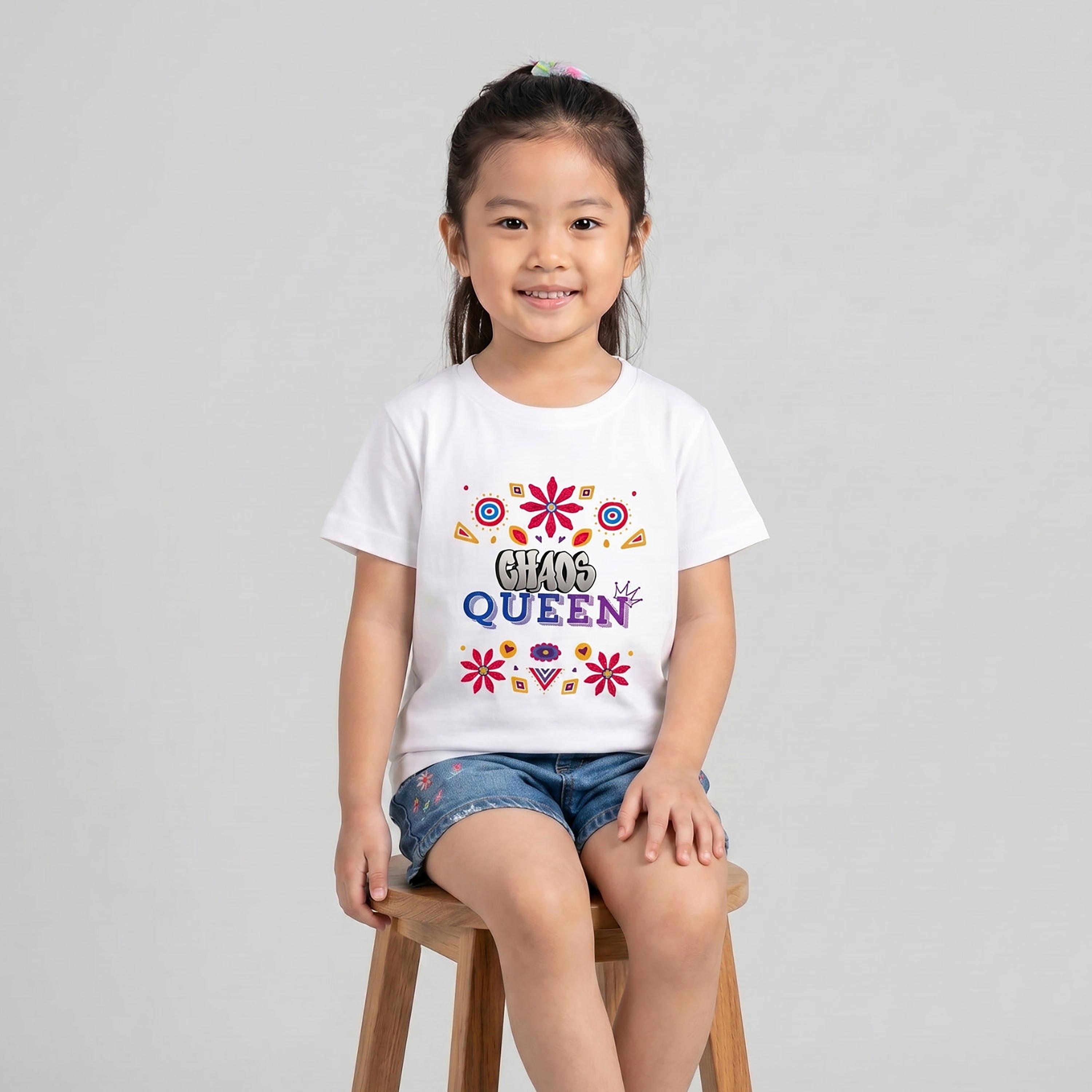 Babyqlo Short Sleeves Printed Casual T-Shirt-girls-clothing-tshirts-image-4