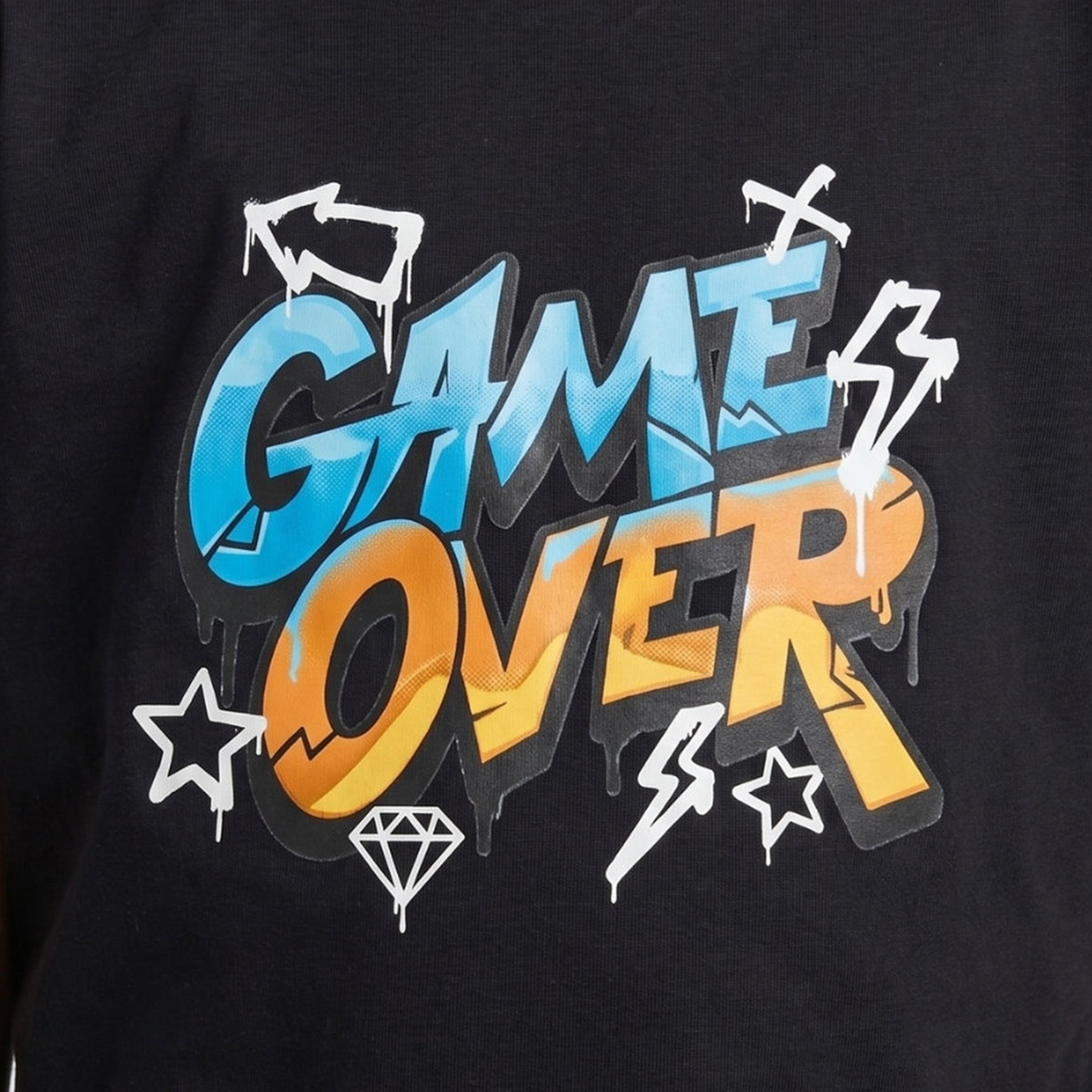 تيشيرت بطبعة شعار وقصة عادية وأكمام قصيرة من بيبيكلو-boys-clothing-tshirtsandpolos-image-5