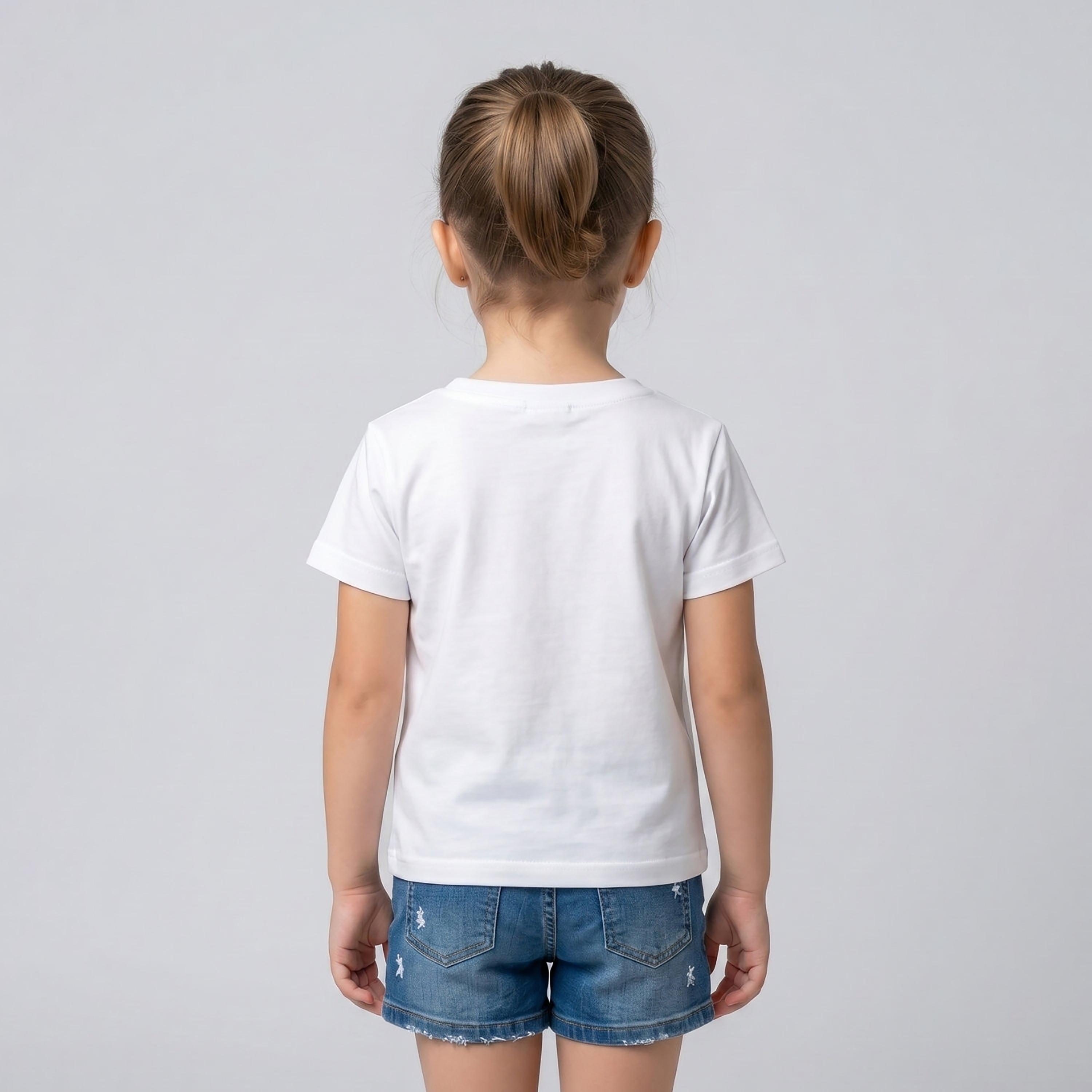Babyqlo Short Sleeves Regular-Fit T-Shirt-girls-clothing-tshirts-image-3