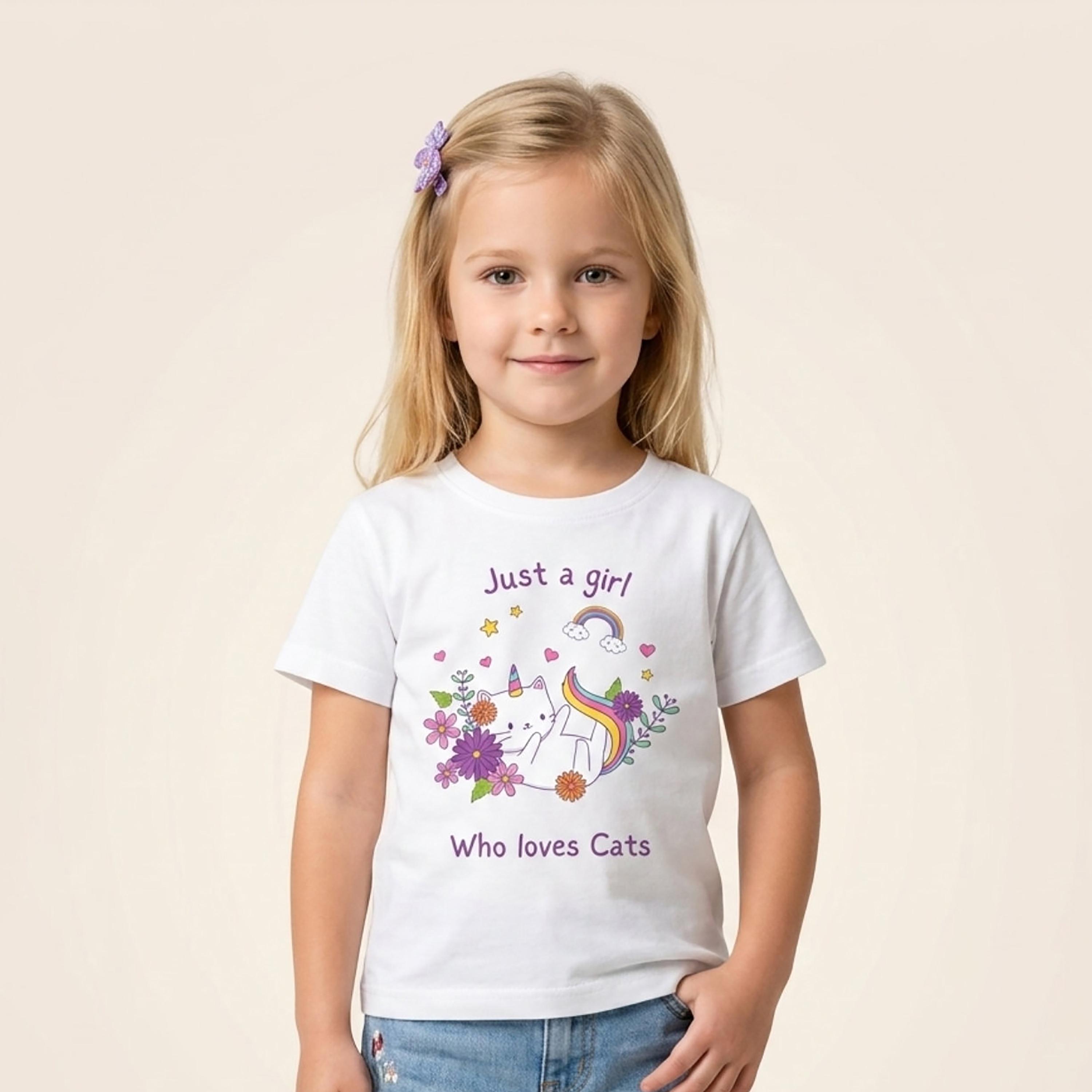 Babyqlo Short Sleeves Regular-Fit T-Shirt-girls-clothing-tshirts-image-1