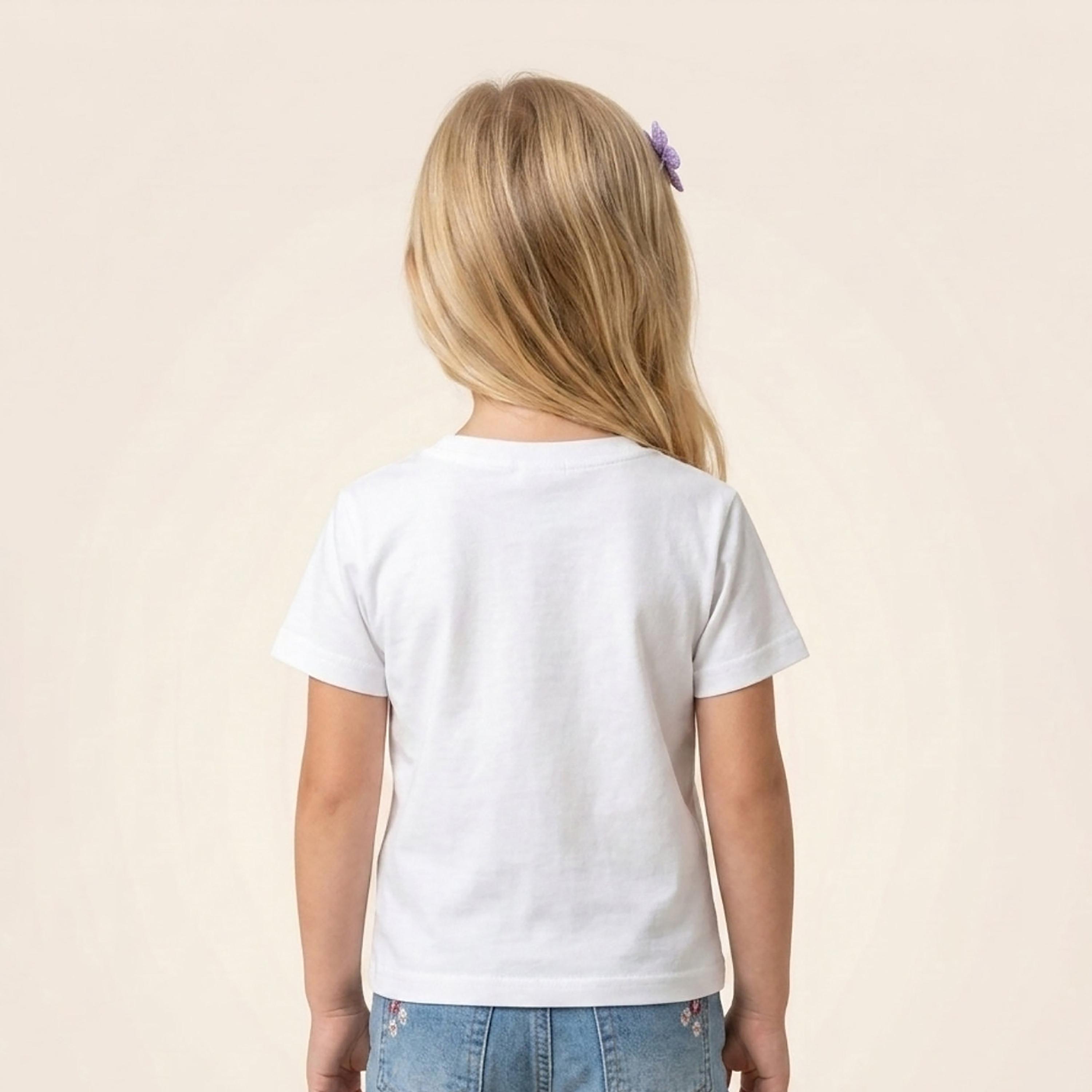 Babyqlo Short Sleeves Regular-Fit T-Shirt-girls-clothing-tshirts-image-3