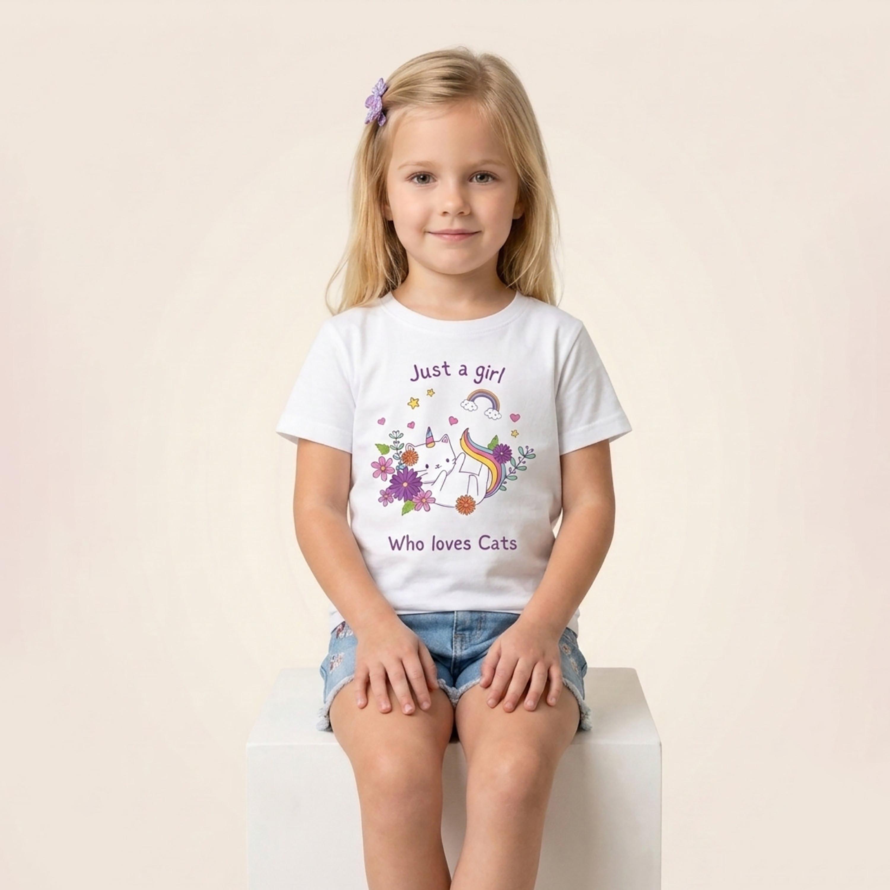Babyqlo Short Sleeves Regular-Fit T-Shirt-girls-clothing-tshirts-image-4
