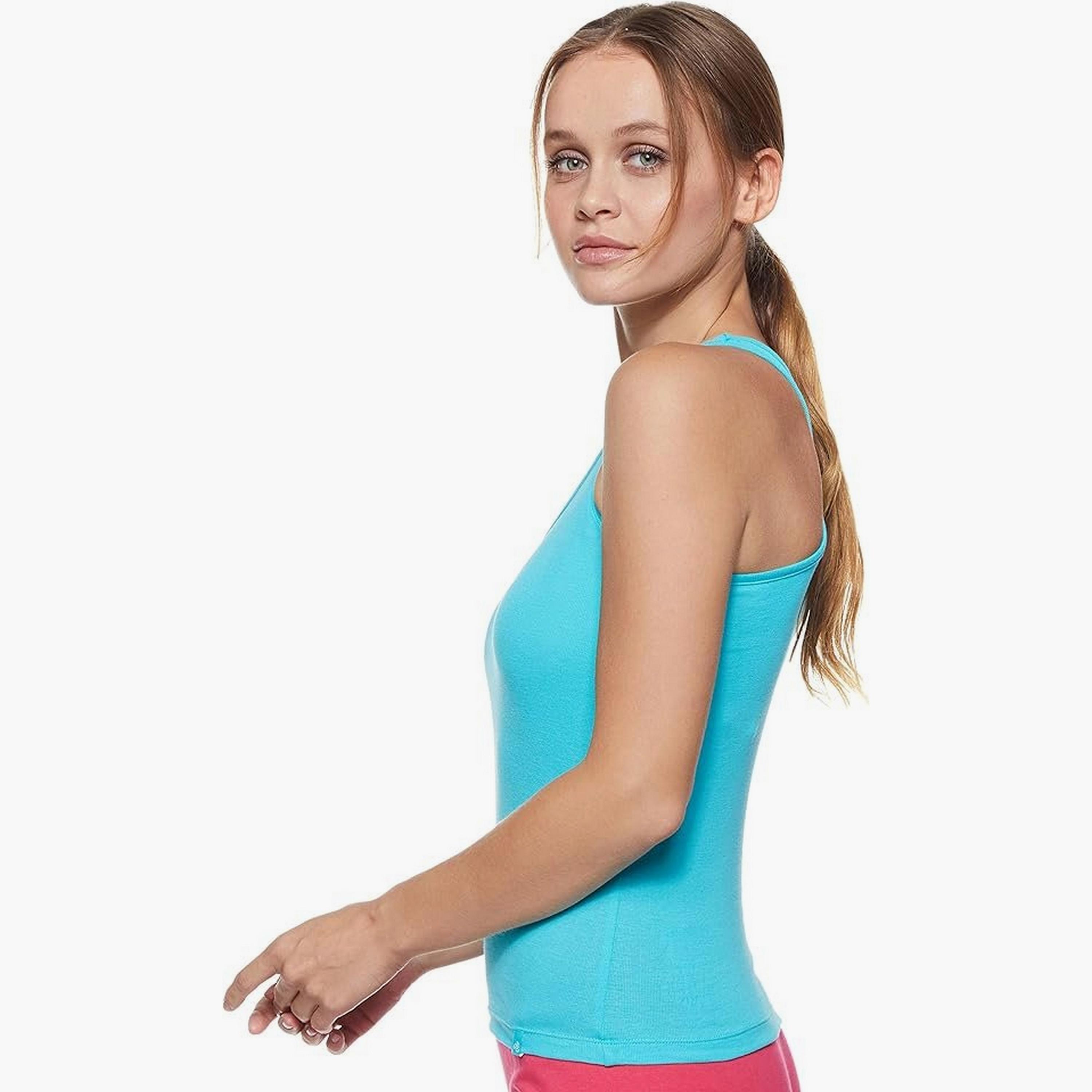 بلوزة بدون أكمام سادة بياقة دائرية من جوكي-women-clothing-lingerie-camisoles-image-8