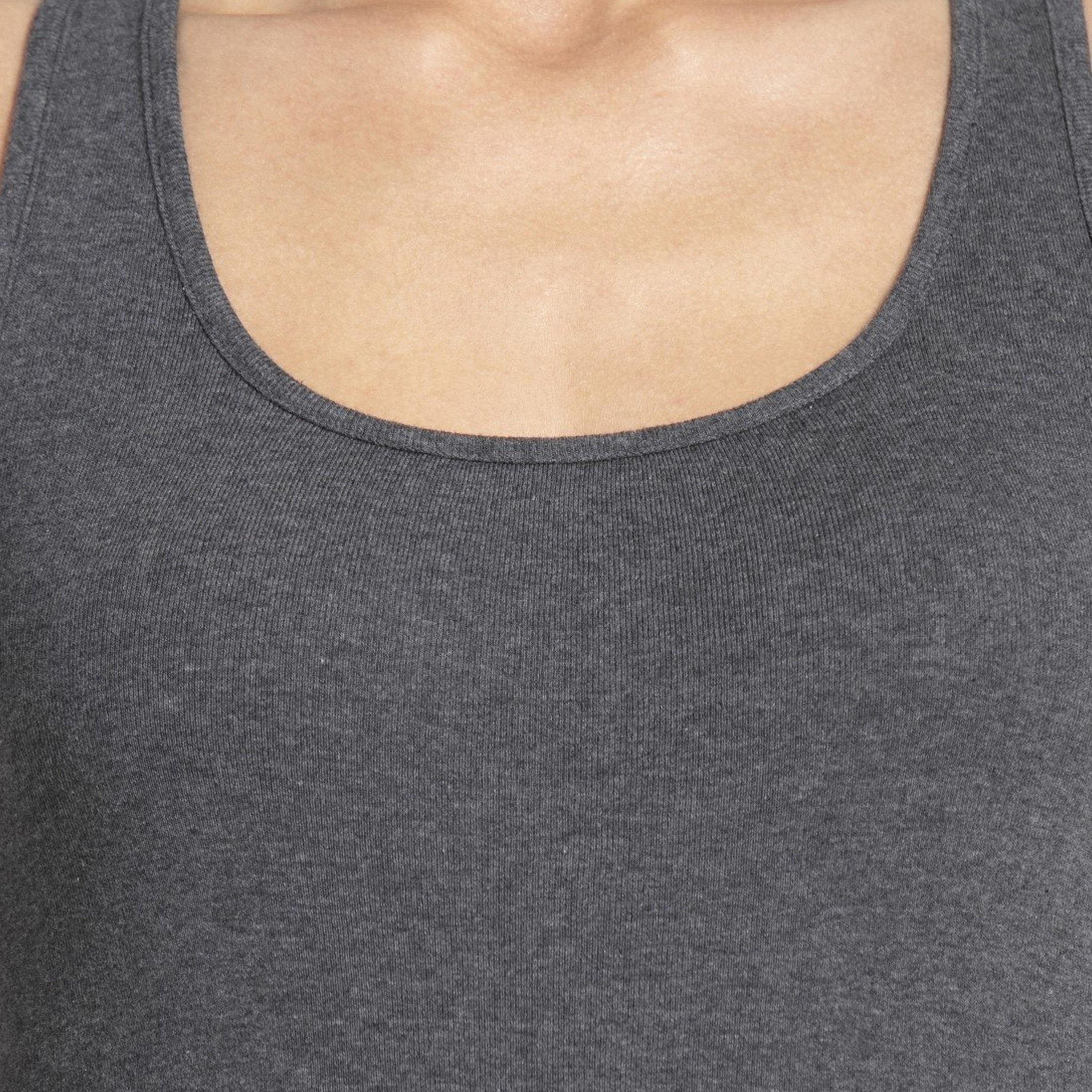 بلوزة بدون أكمام سادة بياقة دائرية من جوكي-women-clothing-lingerie-camisoles-image-17