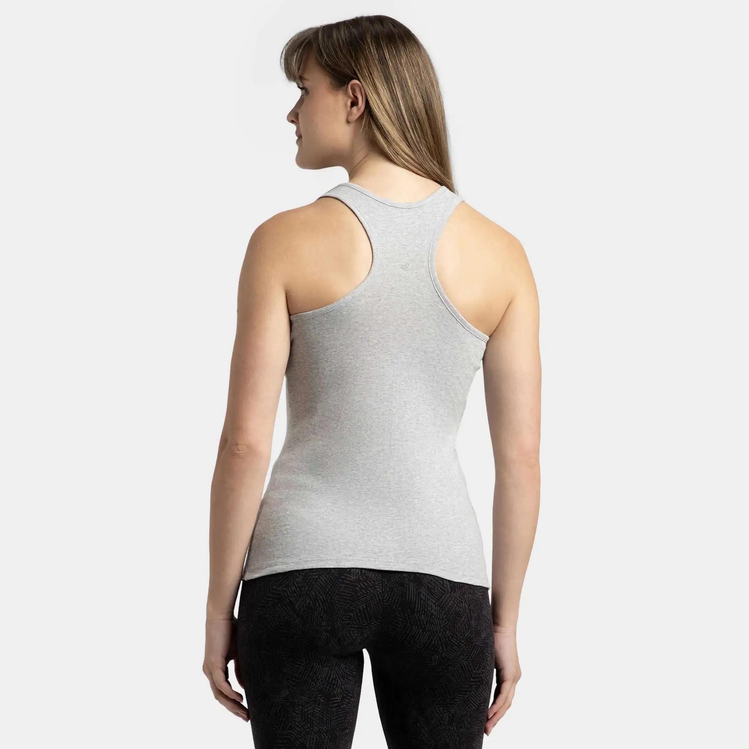 بلوزة بدون أكمام سادة بياقة دائرية من جوكي-women-clothing-lingerie-camisoles-image-20