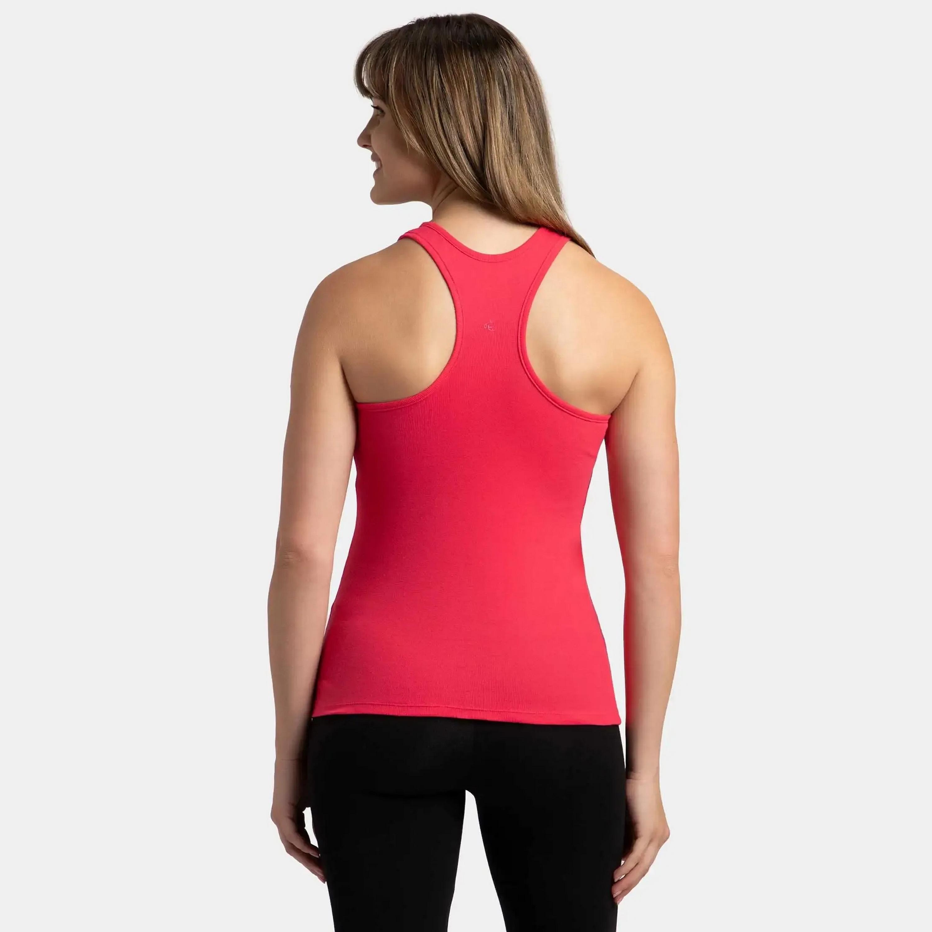 بلوزة بدون أكمام سادة بياقة دائرية من جوكي-women-clothing-lingerie-camisoles-image-26