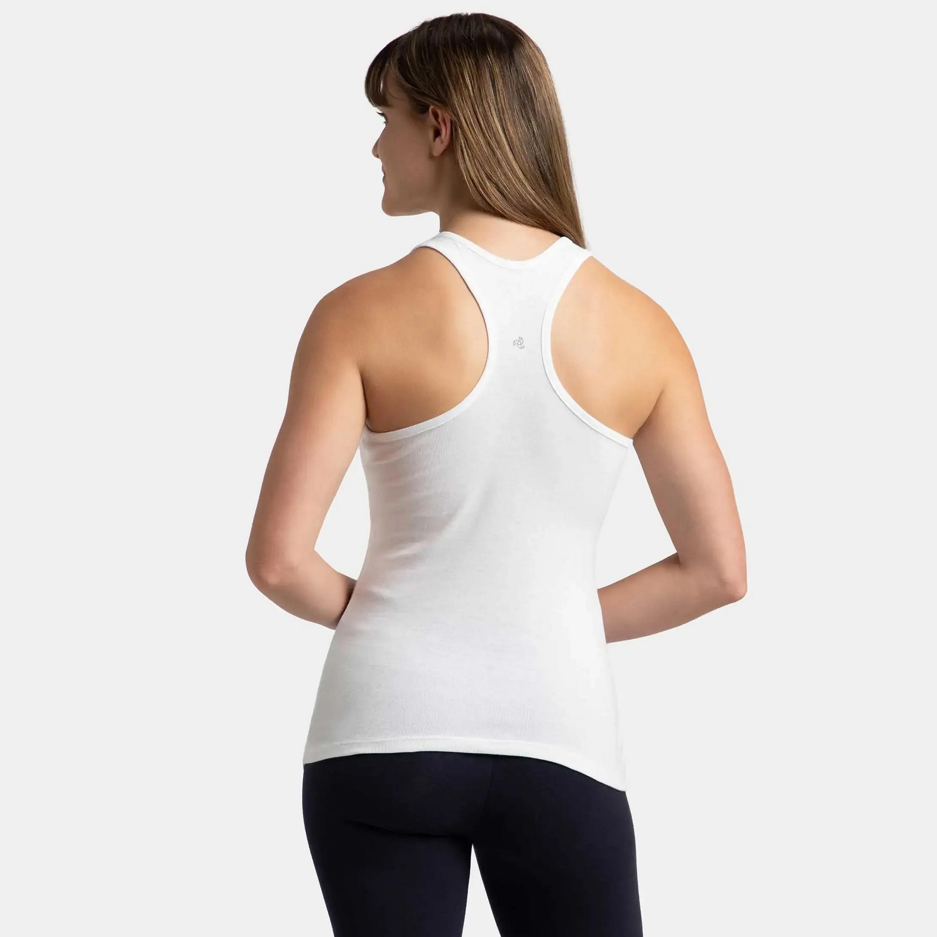 بلوزة بدون أكمام سادة بياقة دائرية من جوكي-women-clothing-lingerie-camisoles-image-32