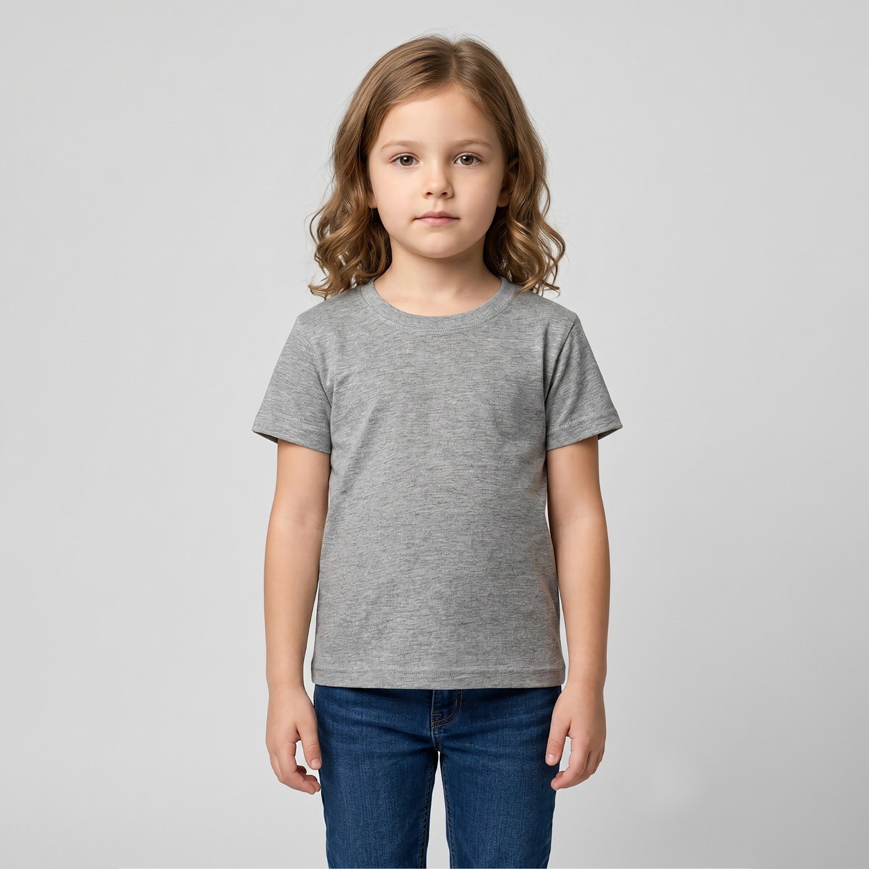 تيشيرت سادة بقصة عادية وأكمام قصيرة من بيبيكلو-boys-clothing-tshirtsandpolos-image-2