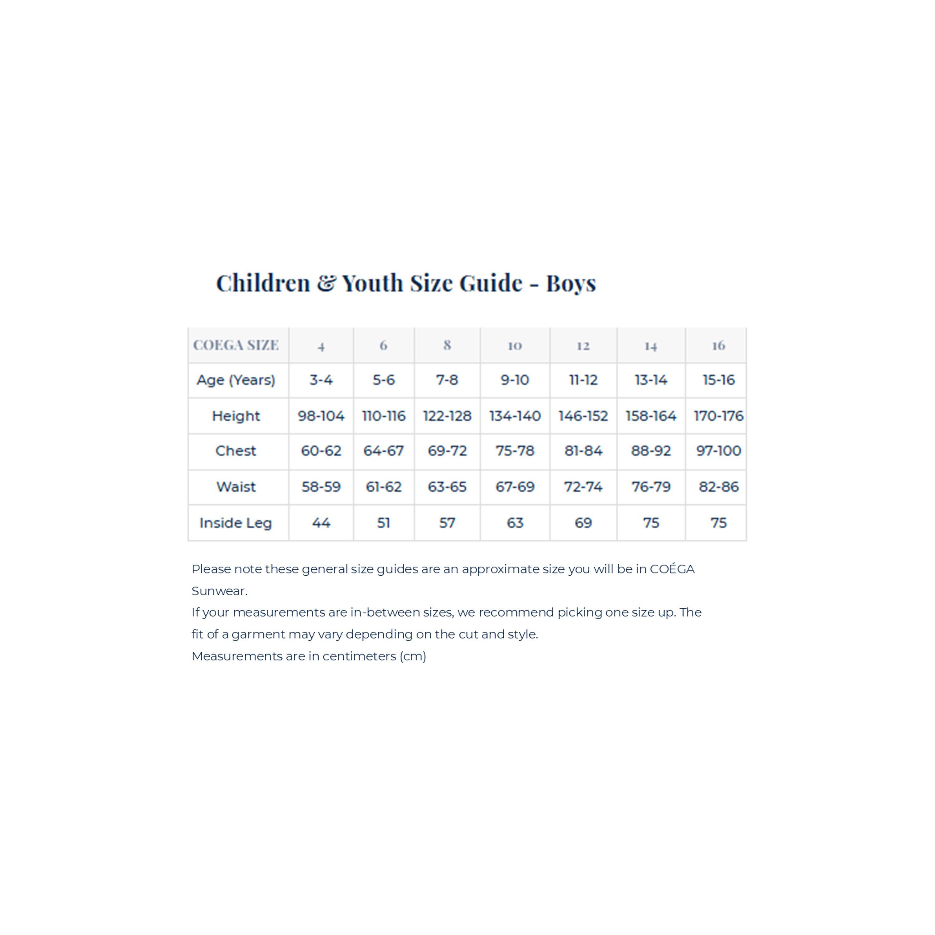 COEGA Boys Kids Jammers - Navy Geometric-sports-gear-swimming-boy-image-4