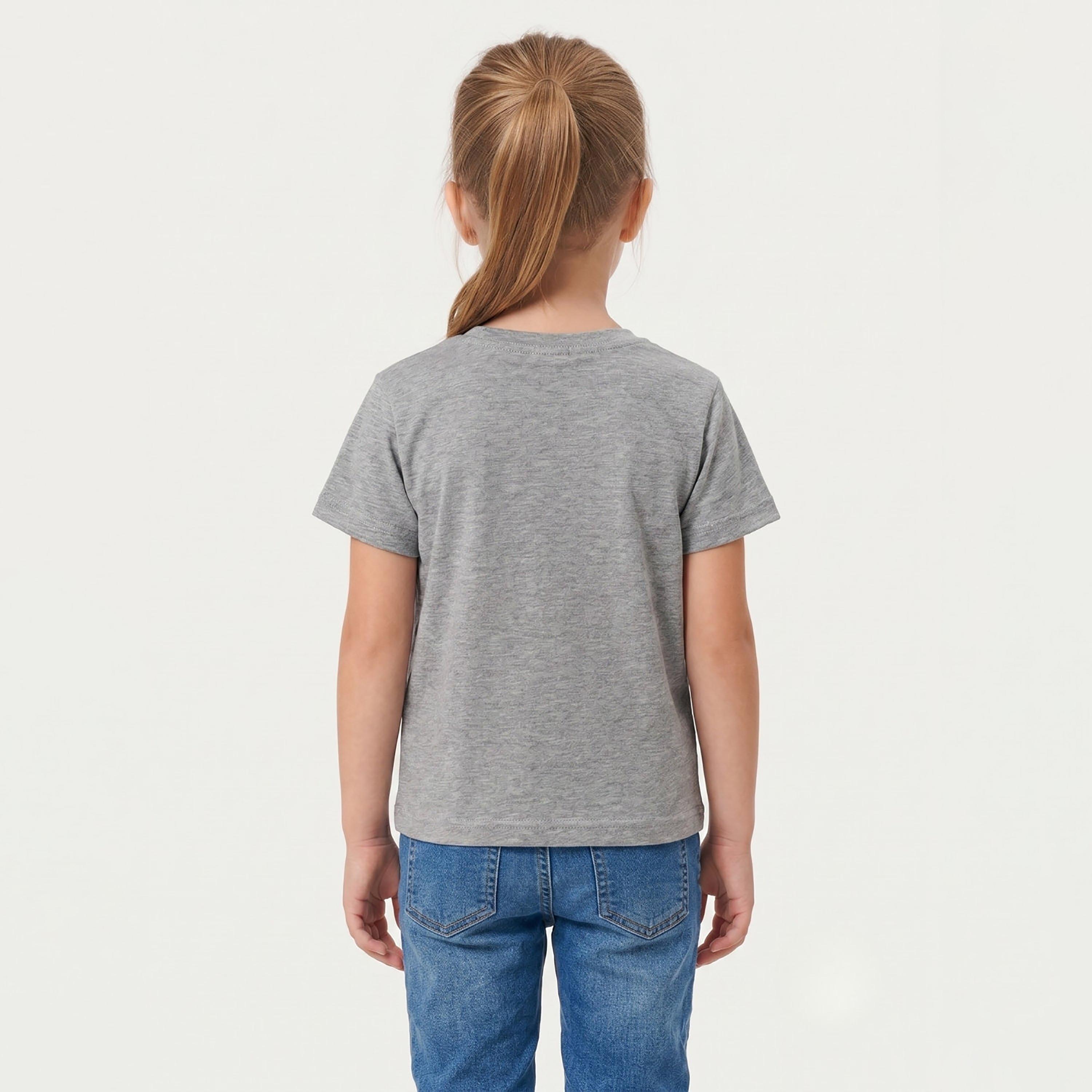 Babyqlo Short Sleeves Regular-Fit T-Shirt-girls-clothing-tshirts-image-3