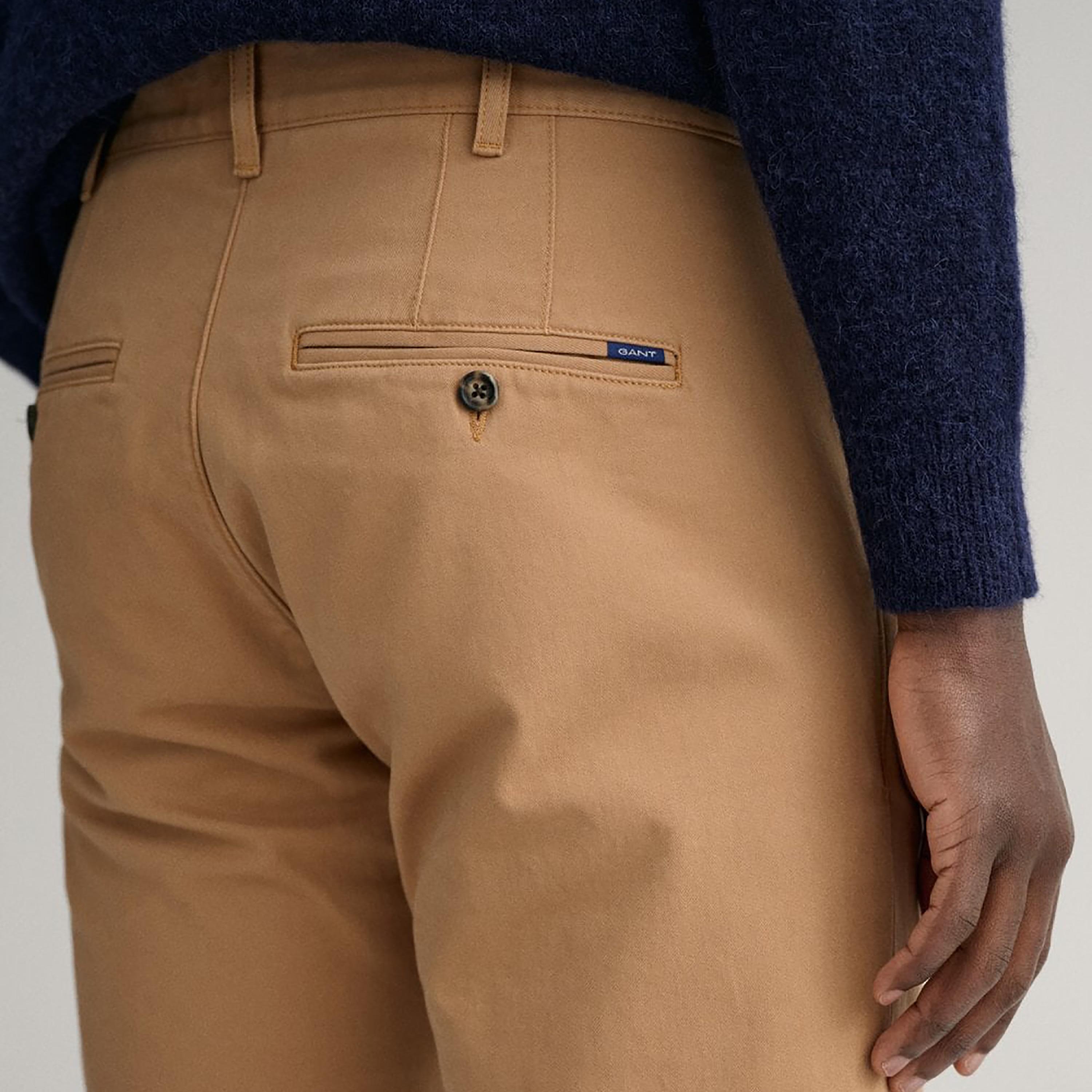 Gant Plain Mid-Rise Buttoned Chinos-men-clothing-bottoms-trousersandchinos-chinos-image-3