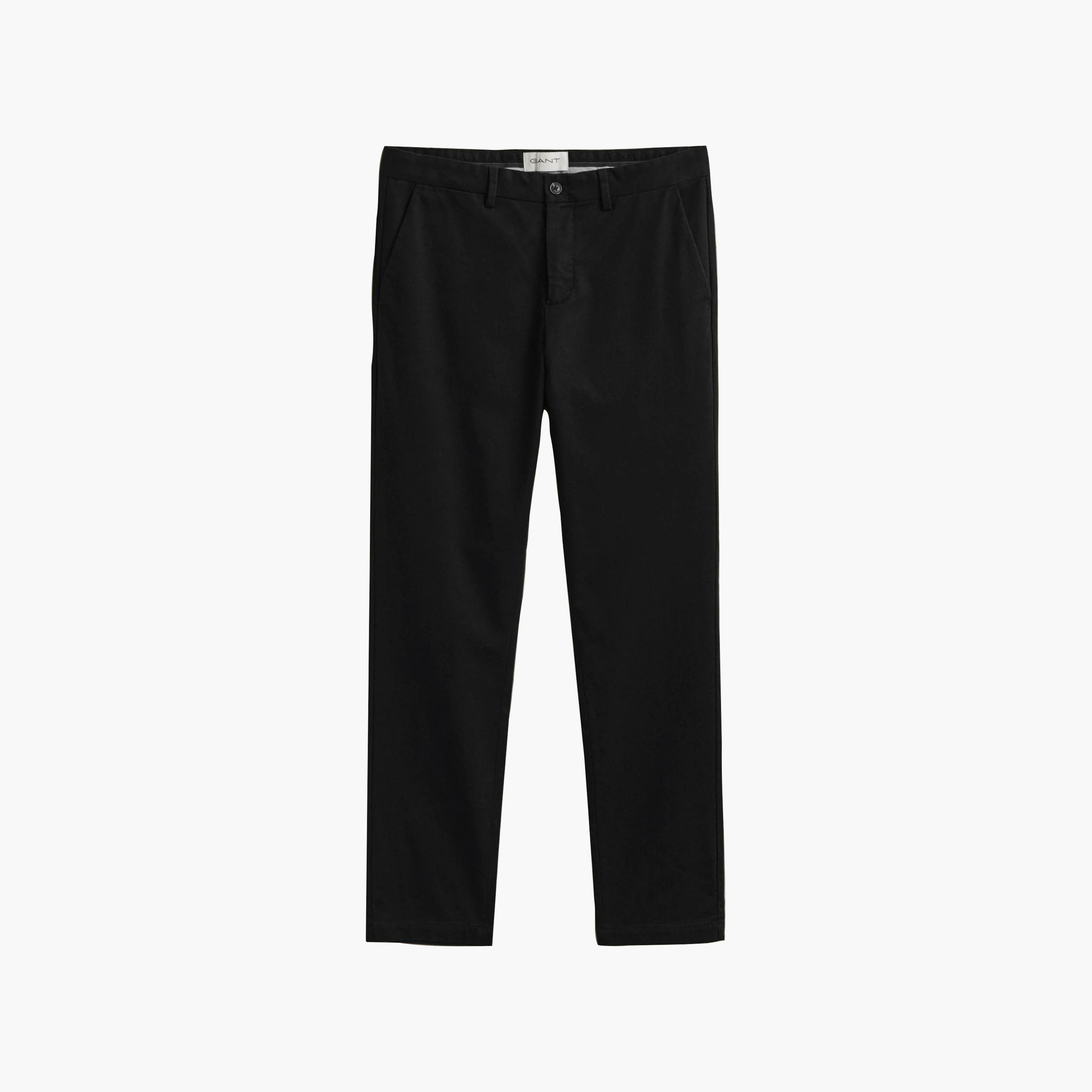 Gant Slim Fit Plain Mid-Rise Men's Chinos-men-clothing-trousersandchinos-chinos-image-5