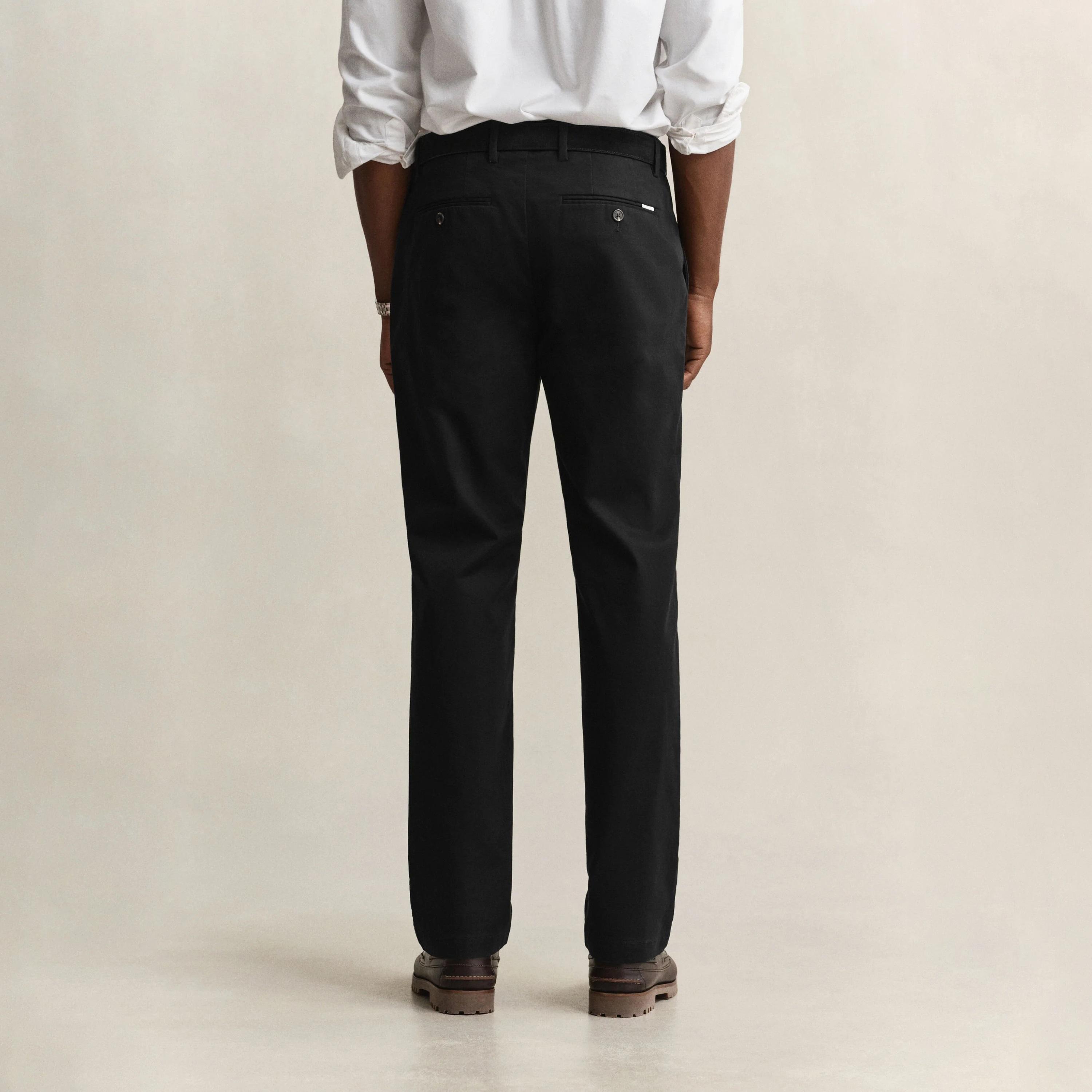 Gant Regular Fit Plain Mid-Rise Men's Chinos-men-clothing-trousersandchinos-chinos-image-16