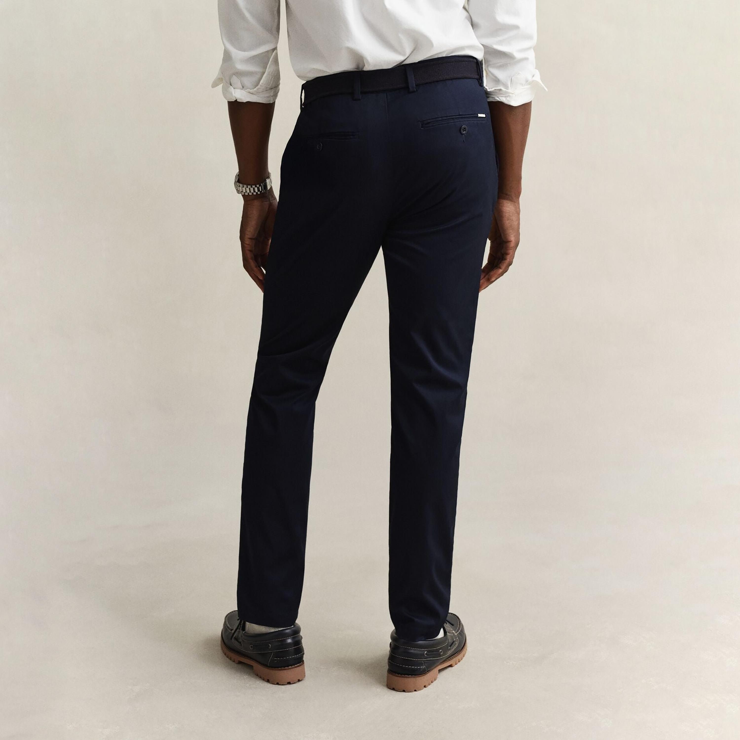 Gant Slim Fit Plain Mid-Rise Men's Chinos-men-clothing-bottoms-trousersandchinos-chinos-image-10