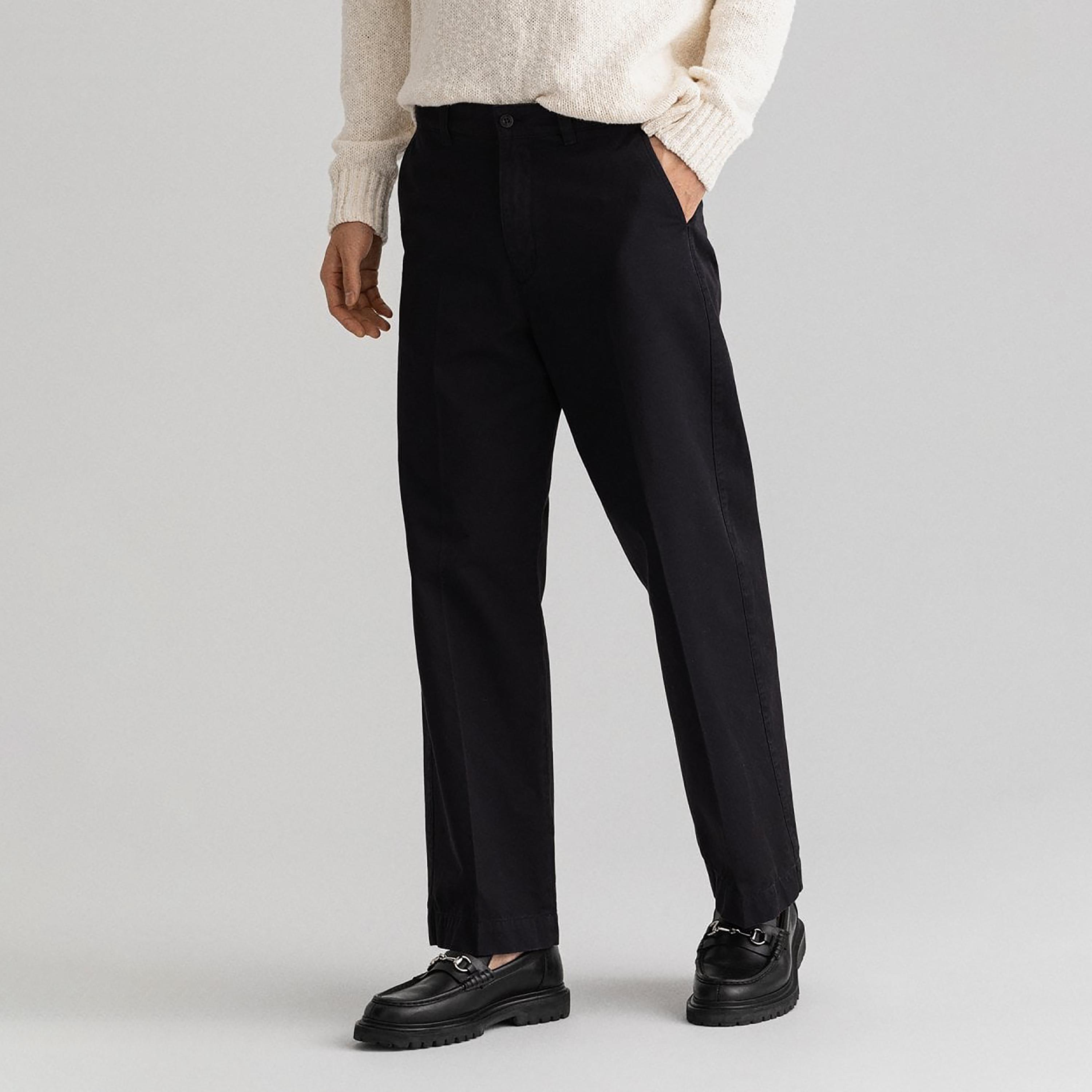 تشينو جانت سادة متوسطة الارتفاع واسعة الساق-men-clothing-bottoms-trousersandchinos-chinos-image-4
