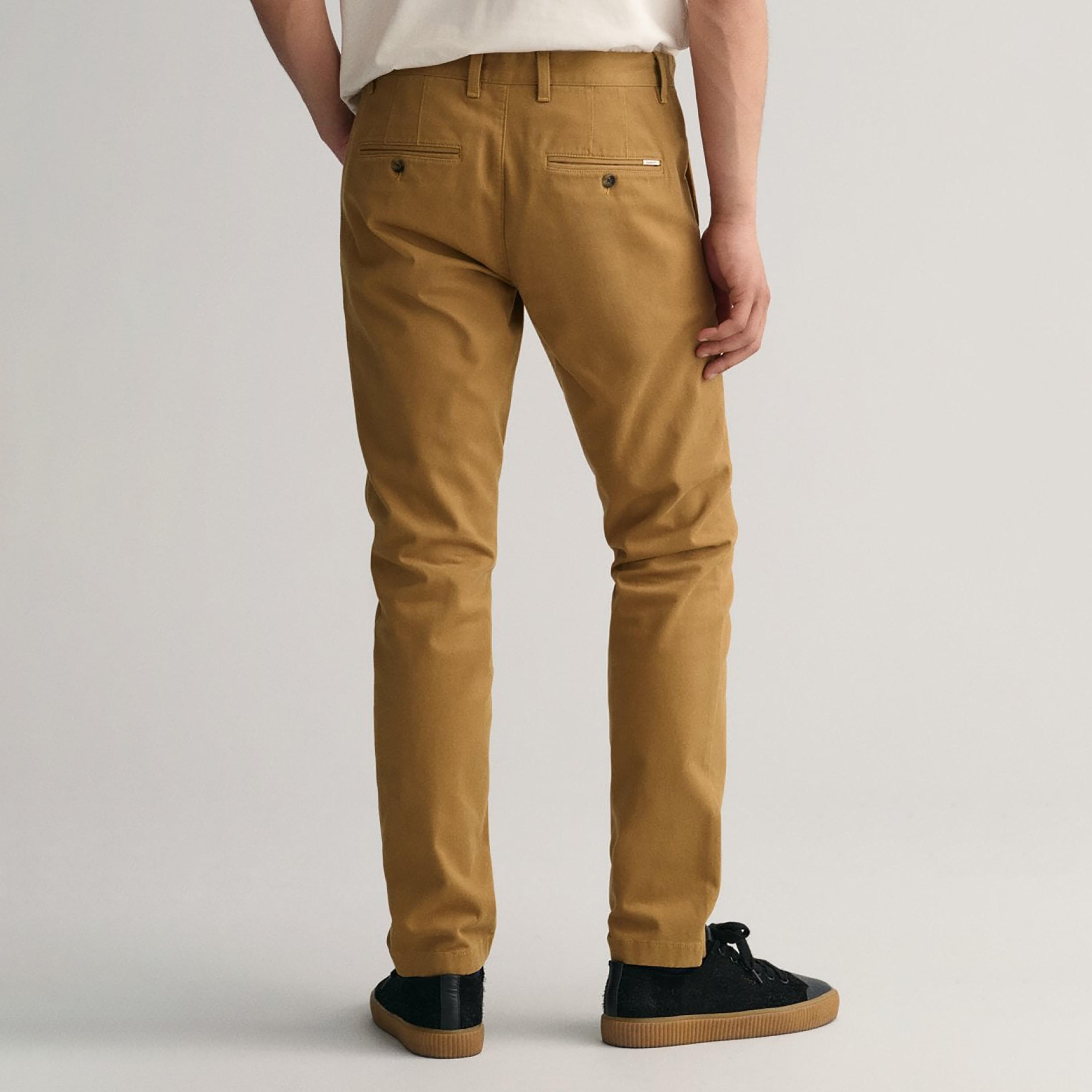 Gant Plain Mid-Rise Buttoned Chinos-men-clothing-bottoms-trousersandchinos-chinos-image-3