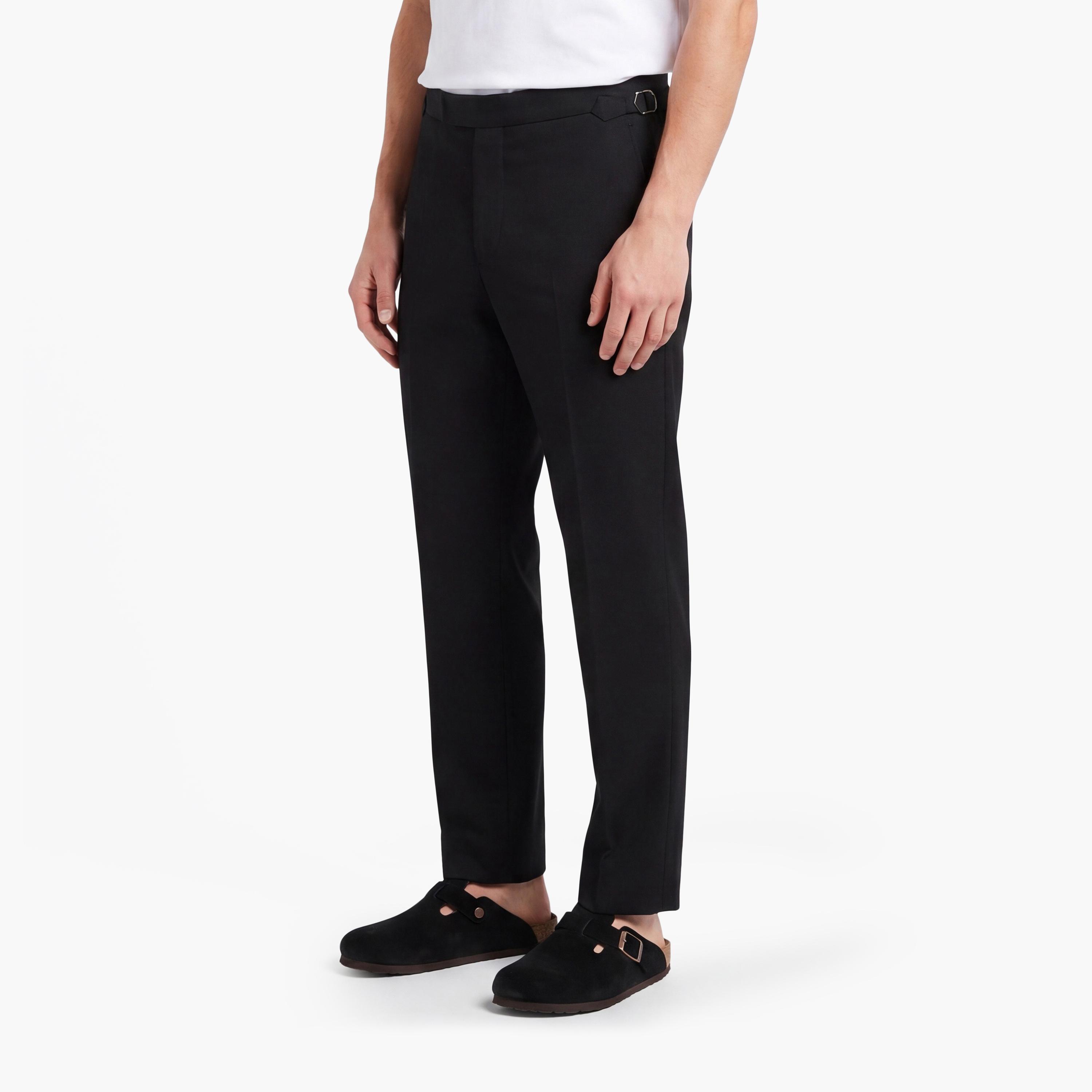 Gant Plain Mid-Rise Hook and Eye Pants-men-clothing-bottoms-trousersandchinos-trousers-image-3