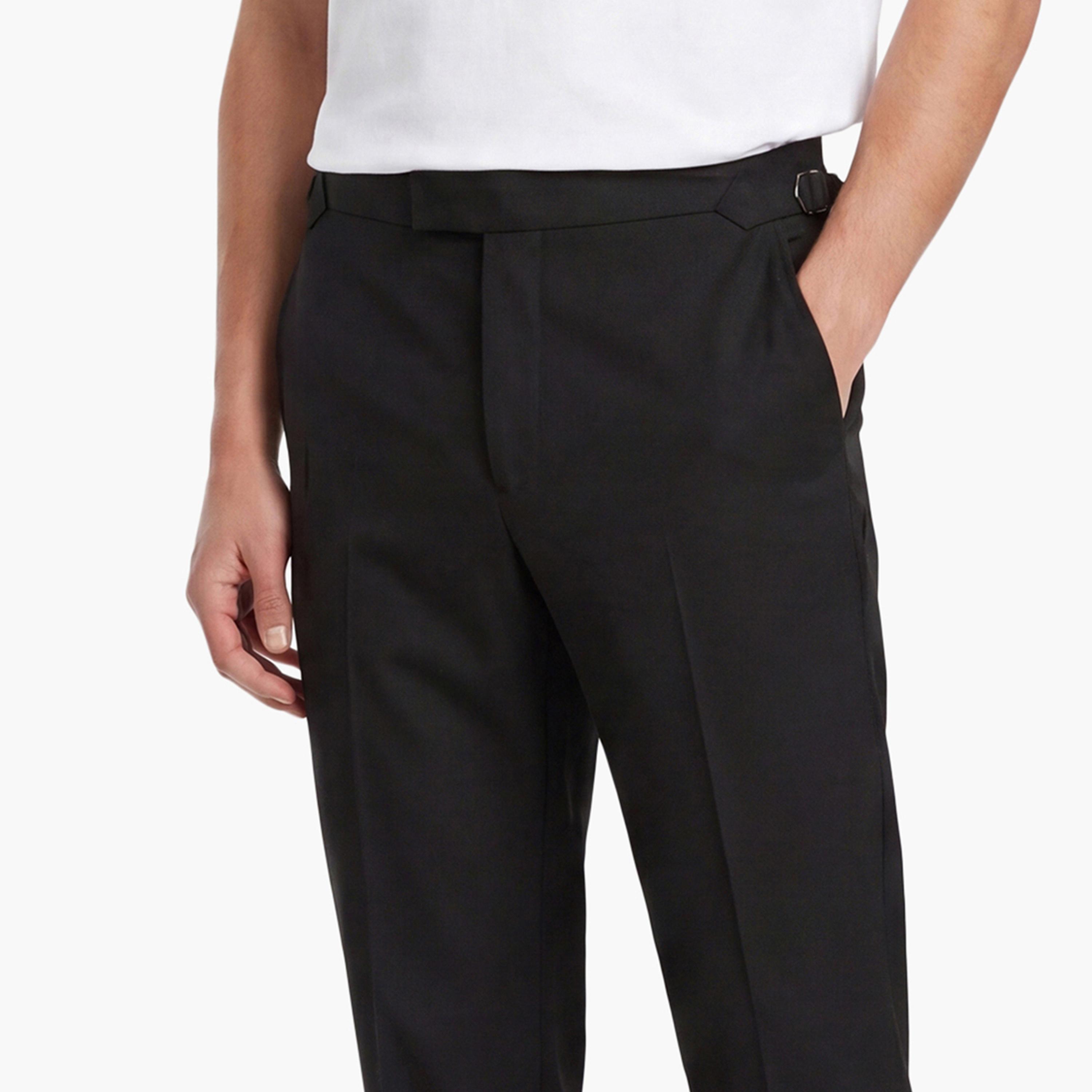 Gant Plain Mid-Rise Hook and Eye Pants-men-clothing-bottoms-trousersandchinos-trousers-image-4
