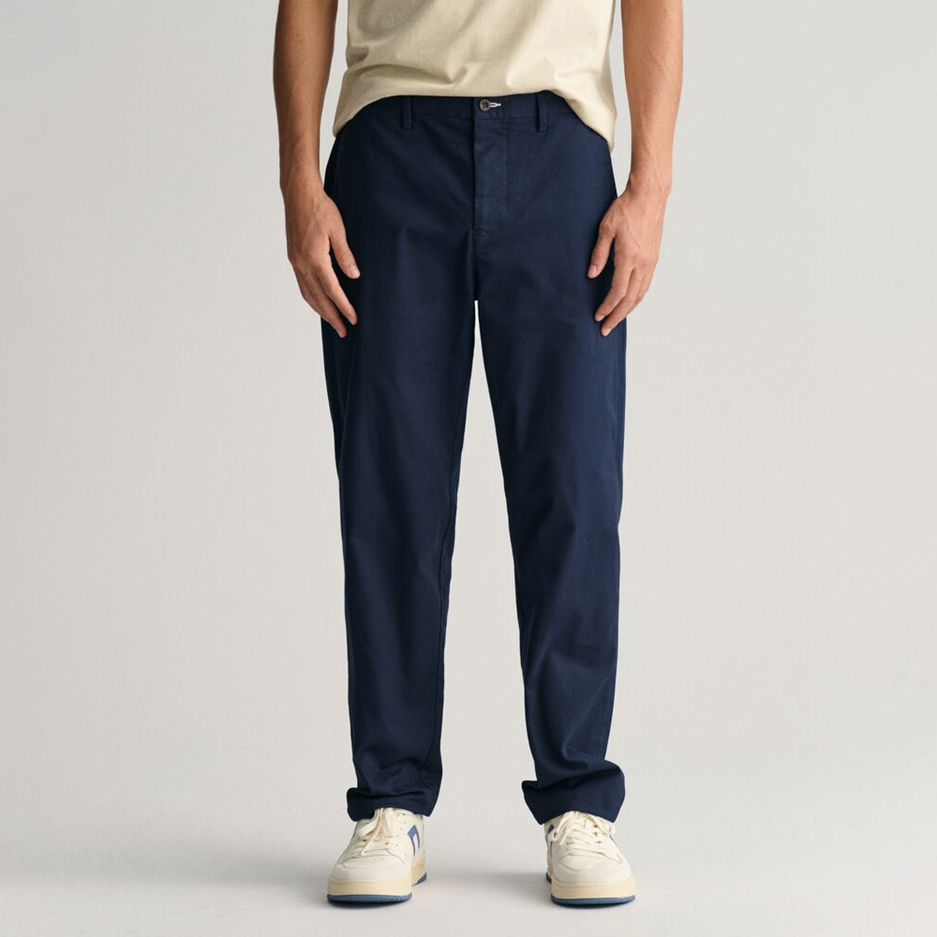 Gant Regular Fit 4 Pockets Mid-Rise Chinos-men-clothing-bottoms-trousersandchinos-chinos-image-1