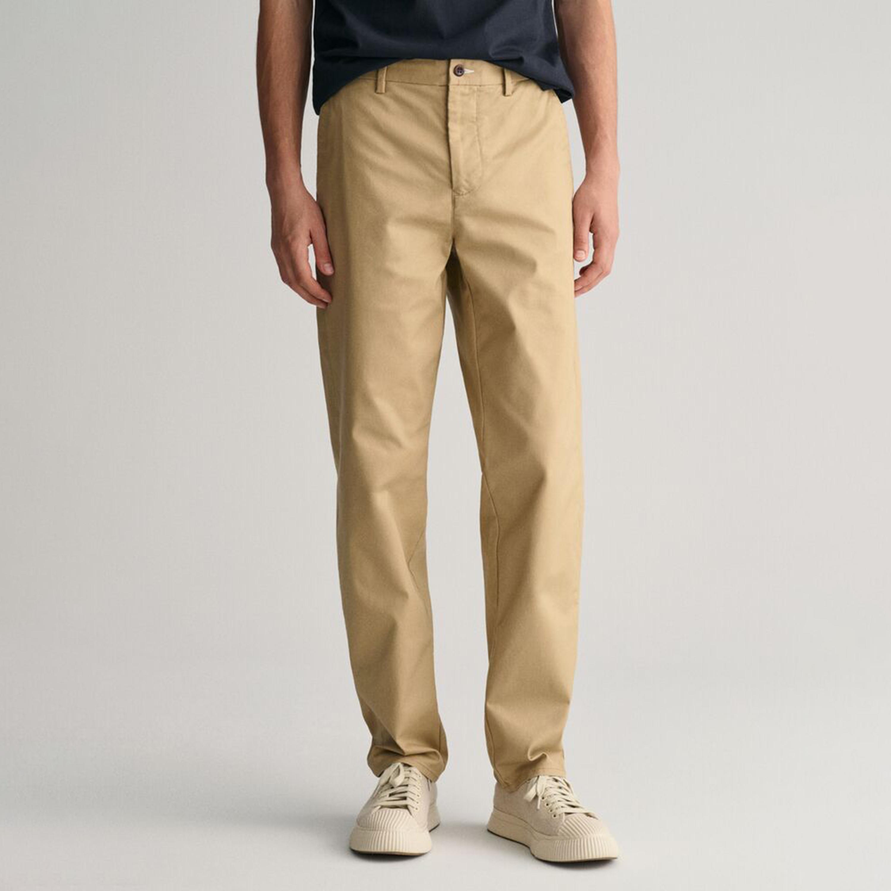 Gant Regular Fit 4 Pockets Mid-Rise Chinos Inseam 32-men-clothing-bottoms-trousersandchinos-chinos-image-1