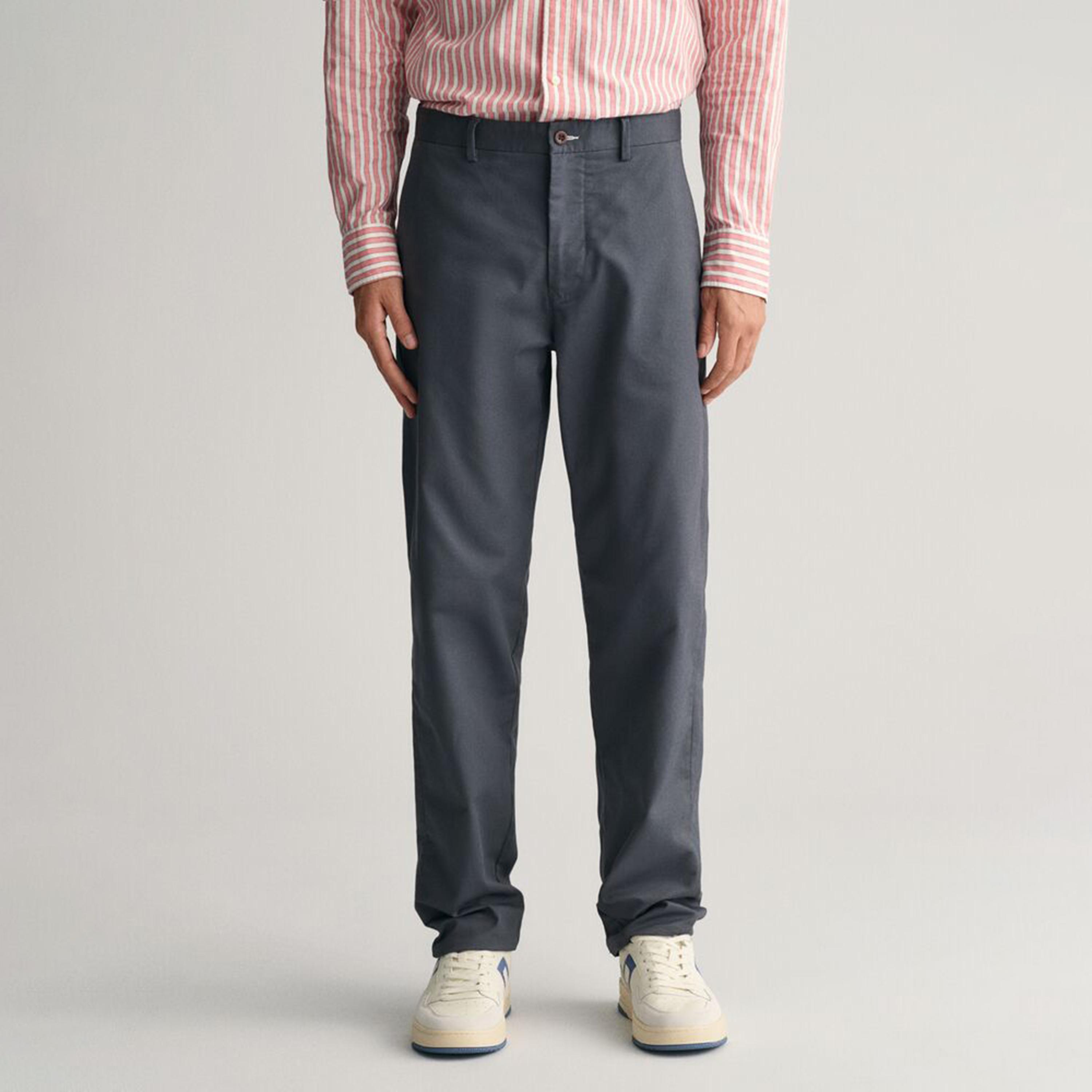 Gant Regular Fit 4 Pockets Mid-Rise Chinos Inseam 32-men-clothing-bottoms-trousersandchinos-chinos-image-1
