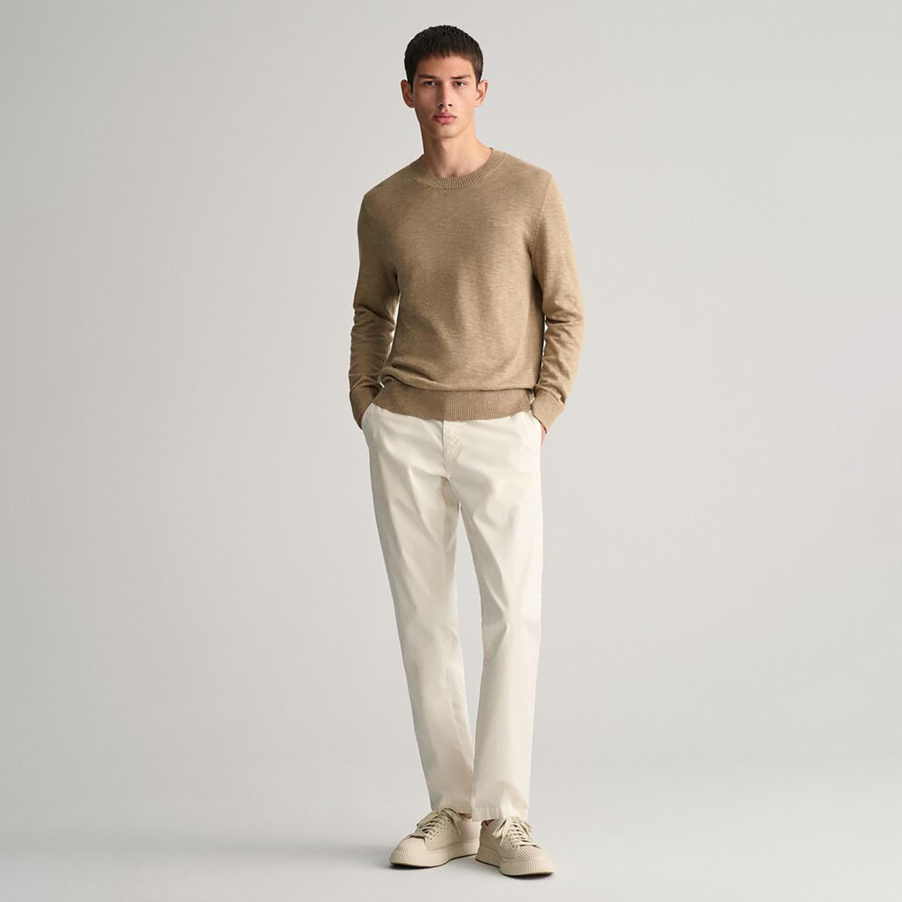 جانت سليم فيت 5 جيوب متوسط الارتفاع للرجال تشينوس32الدرزة الداخلية-men-clothing-bottoms-trousersandchinos-chinos-image-2