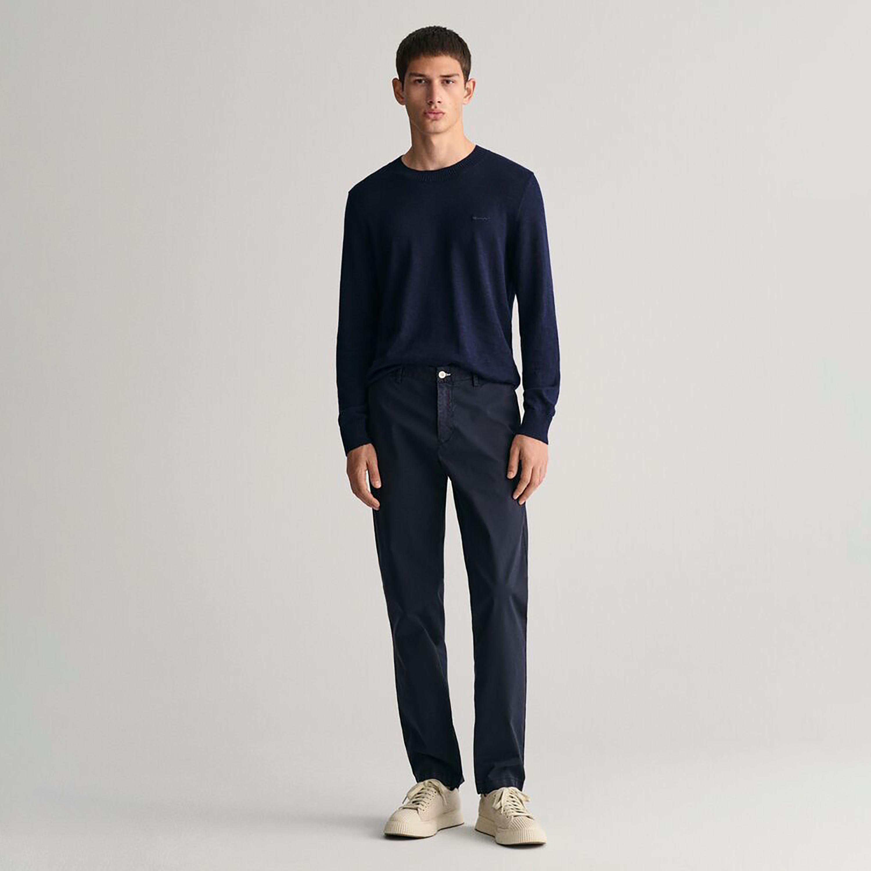 جانت سليم فيت 5 جيوب متوسط الارتفاع للرجال تشينوس32الدرزة الداخلية-men-clothing-bottoms-trousersandchinos-chinos-image-2