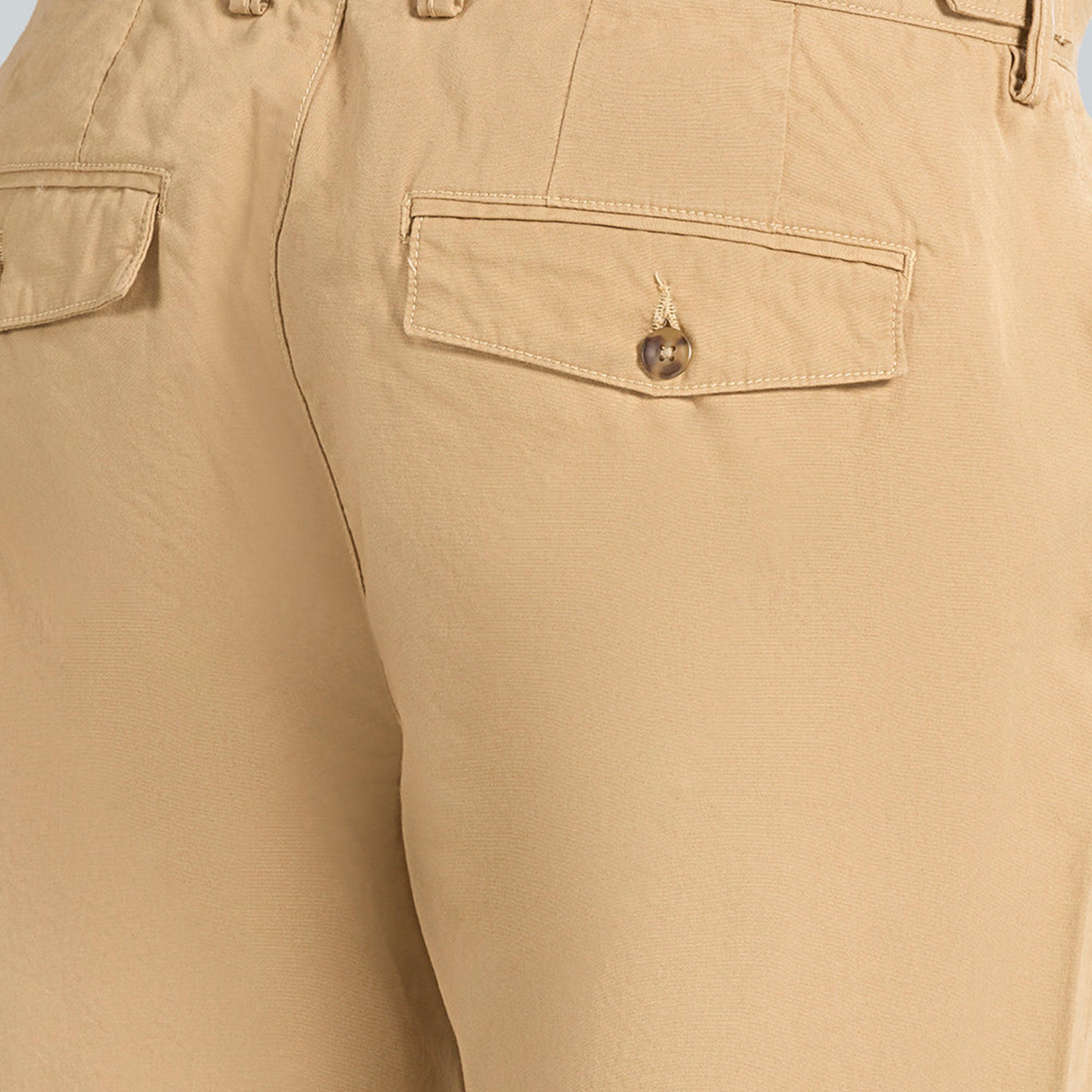 بناطيل تشينو رجالية بقصة عادية بخصر متوسط وسادة من جانت.-men-clothing-bottoms-trousersandchinos-chinos-image-2
