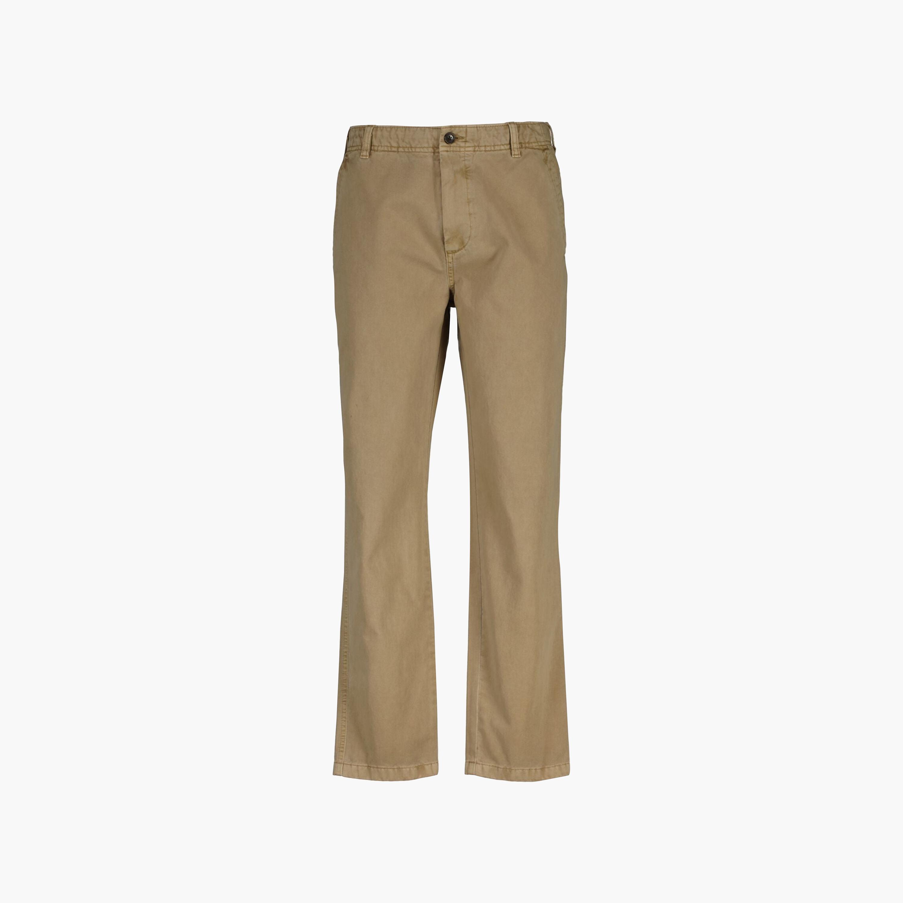 بنطال تشينو رجالي متوسط الارتفاع بأربعة جيوب وقصة عادية من جانت-men-clothing-bottoms-trousersandchinos-chinos-image-6