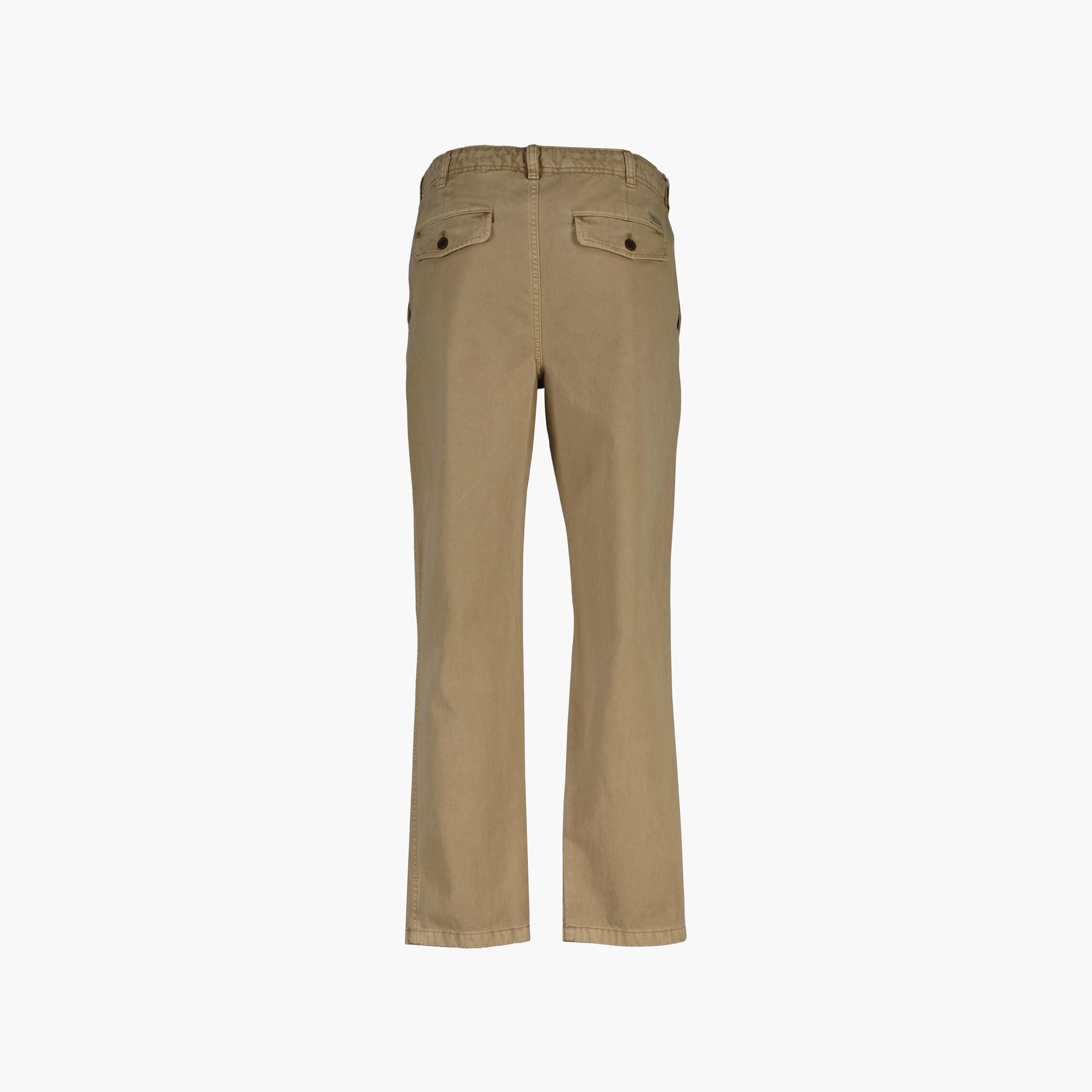 بنطال تشينو رجالي متوسط الارتفاع بأربعة جيوب وقصة عادية من جانت-men-clothing-bottoms-trousersandchinos-chinos-image-7