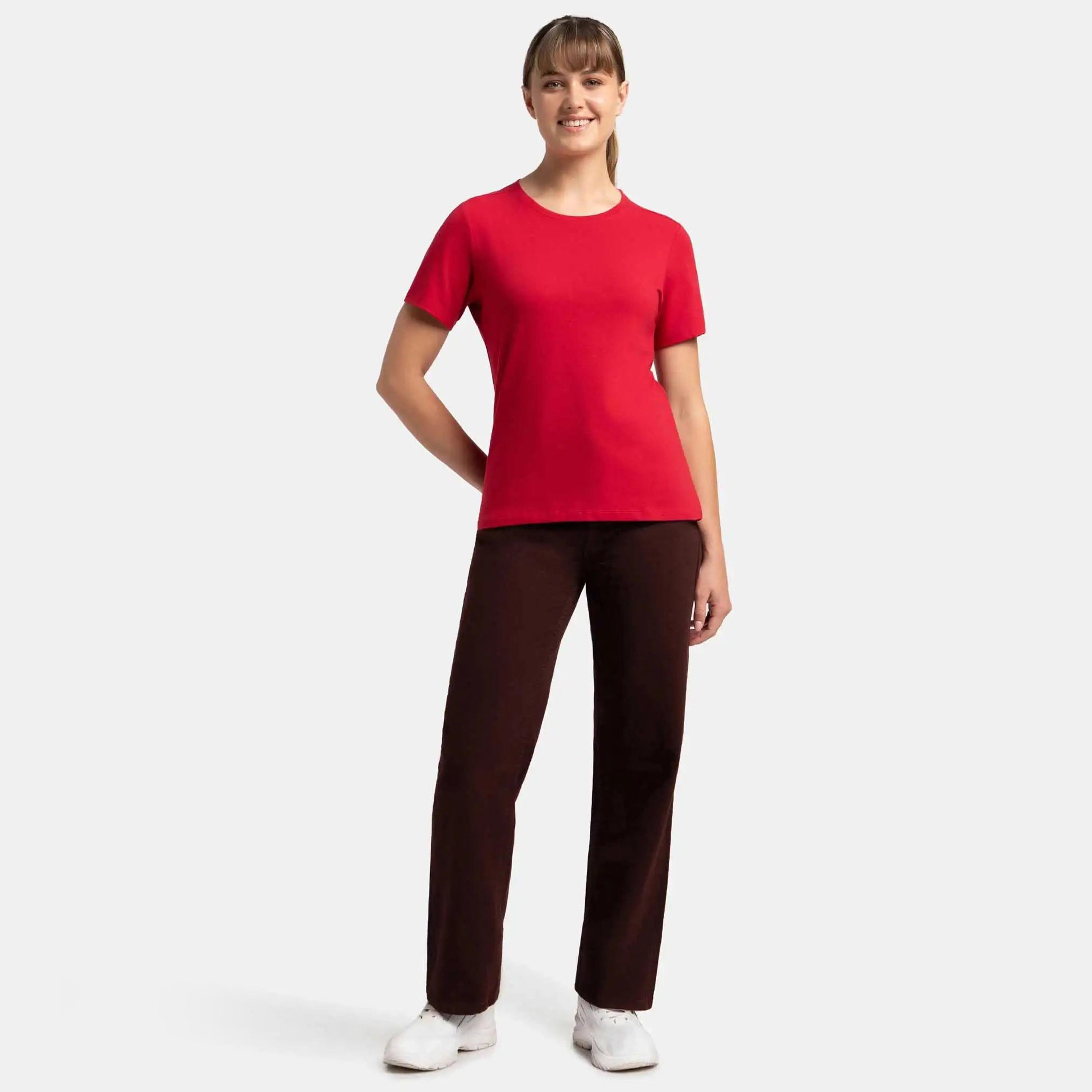 Jockey Women's 24x7 Round Neck T-Shirt-women-clothing-tshirts-image-4