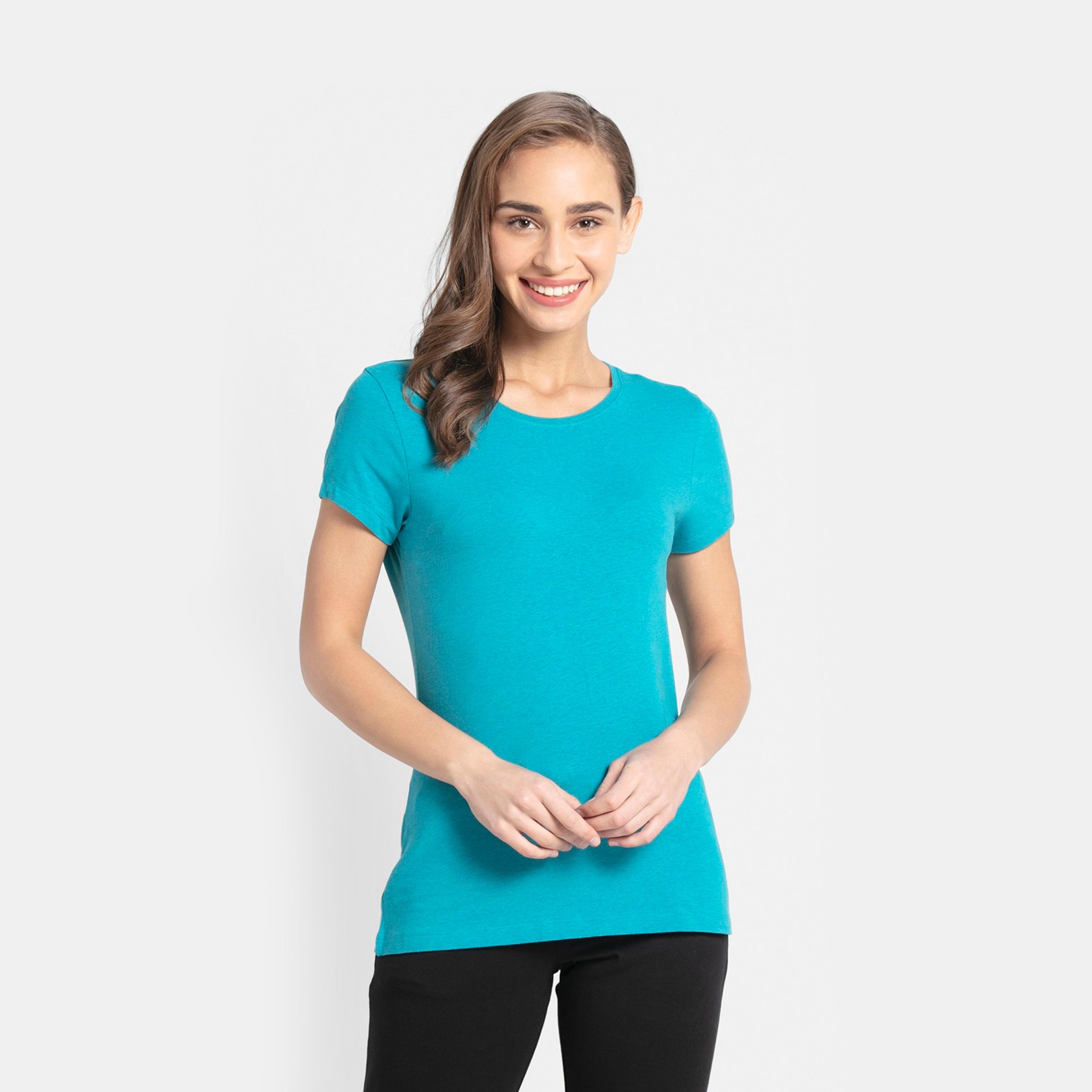 Jockey Women's 24x7 Round Neck T-Shirt-women-clothing-tshirts-image-1