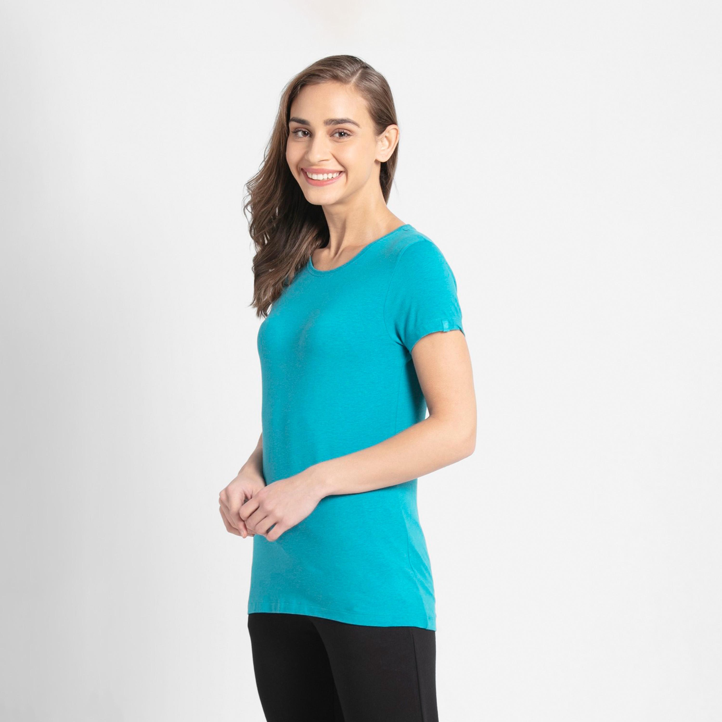 Jockey Women's 24x7 Round Neck T-Shirt-women-clothing-tshirts-image-2