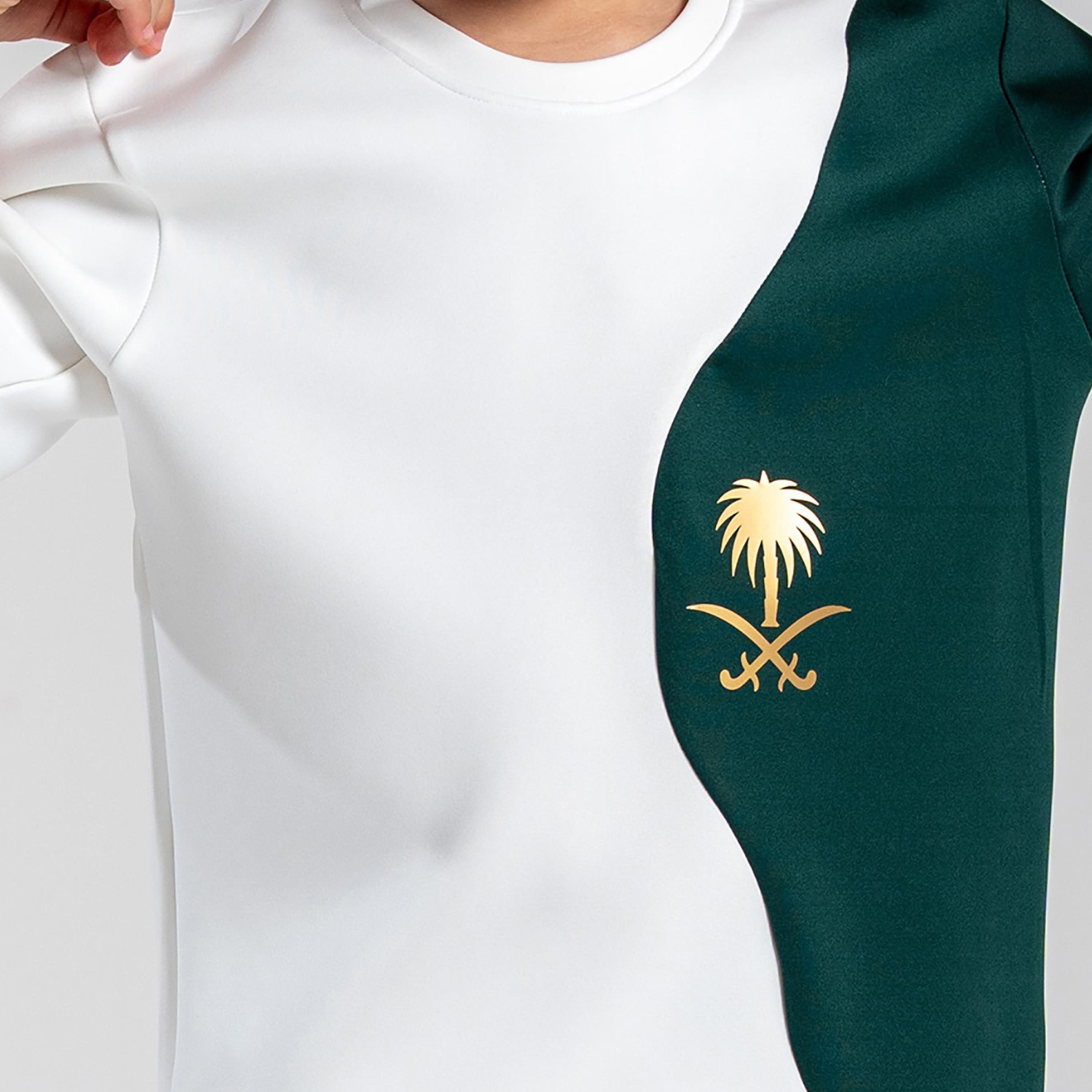 Sanefn National Day Colour Block Short Sleeves Crew Neck T-Shirt-boys-clothing-tshirtsandpolos-image-3