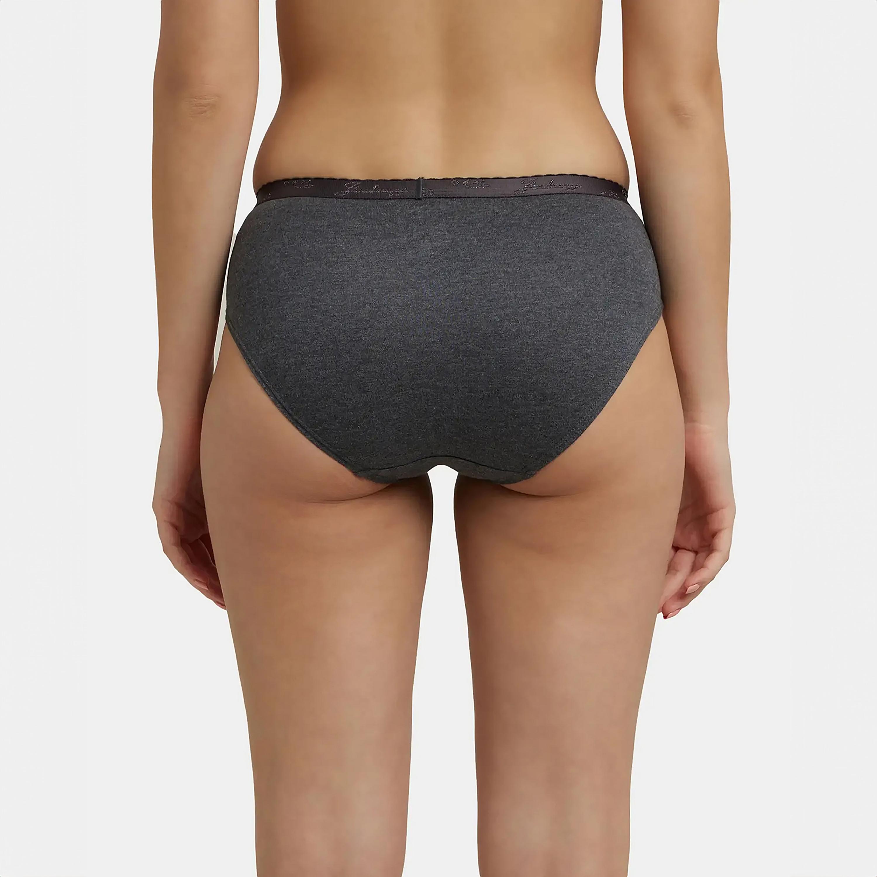 مجموعة متنوعة من 2 سراويل داخلية نسائية أنيقة من القطن سادة مريحة من جوكي-women-clothing-lingerie-panties-image-5