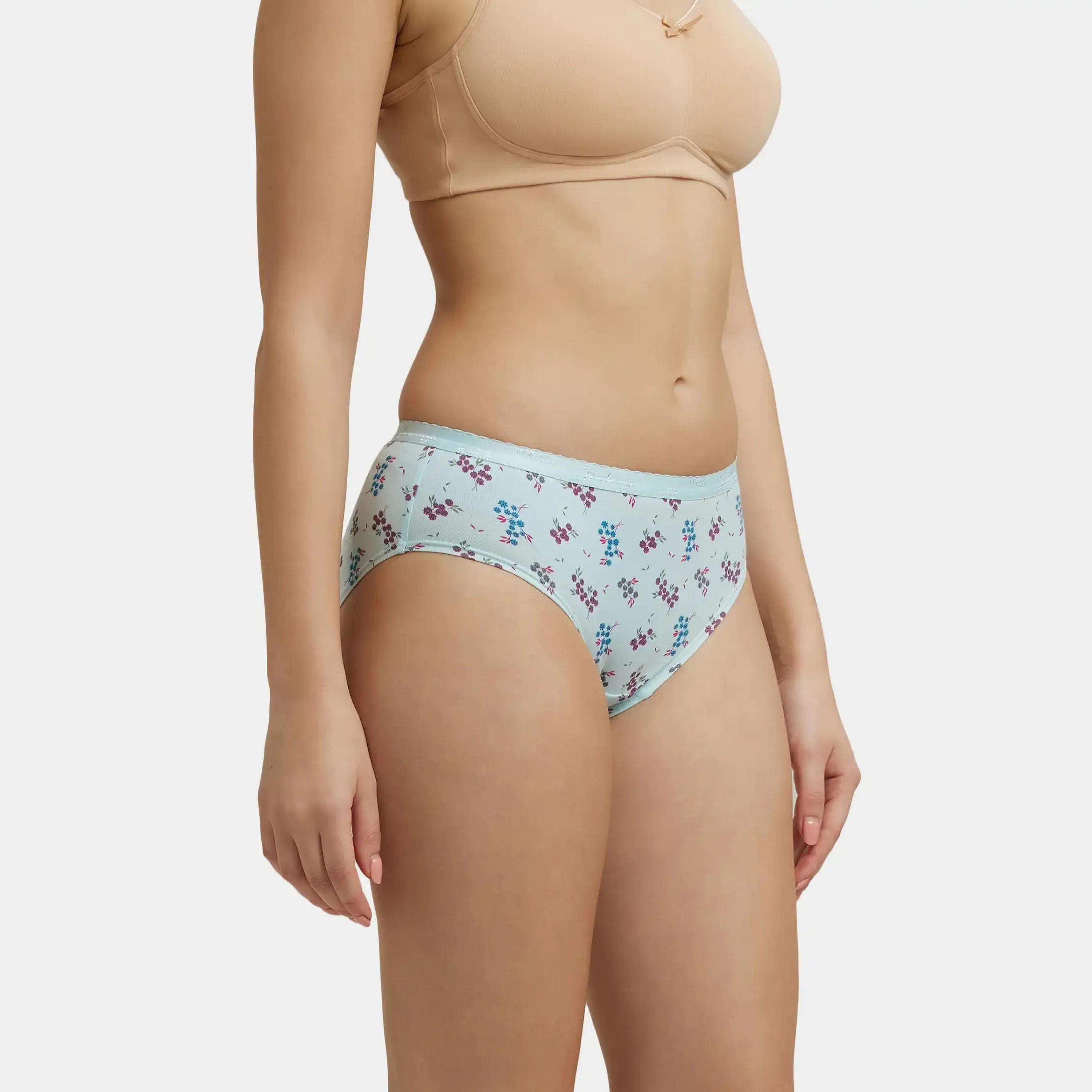 Jockey Assorted Pack of 2 Simple Comfort Printed Cotton Women's Hipster Panty-women-clothing-lingerie-panties-image-3