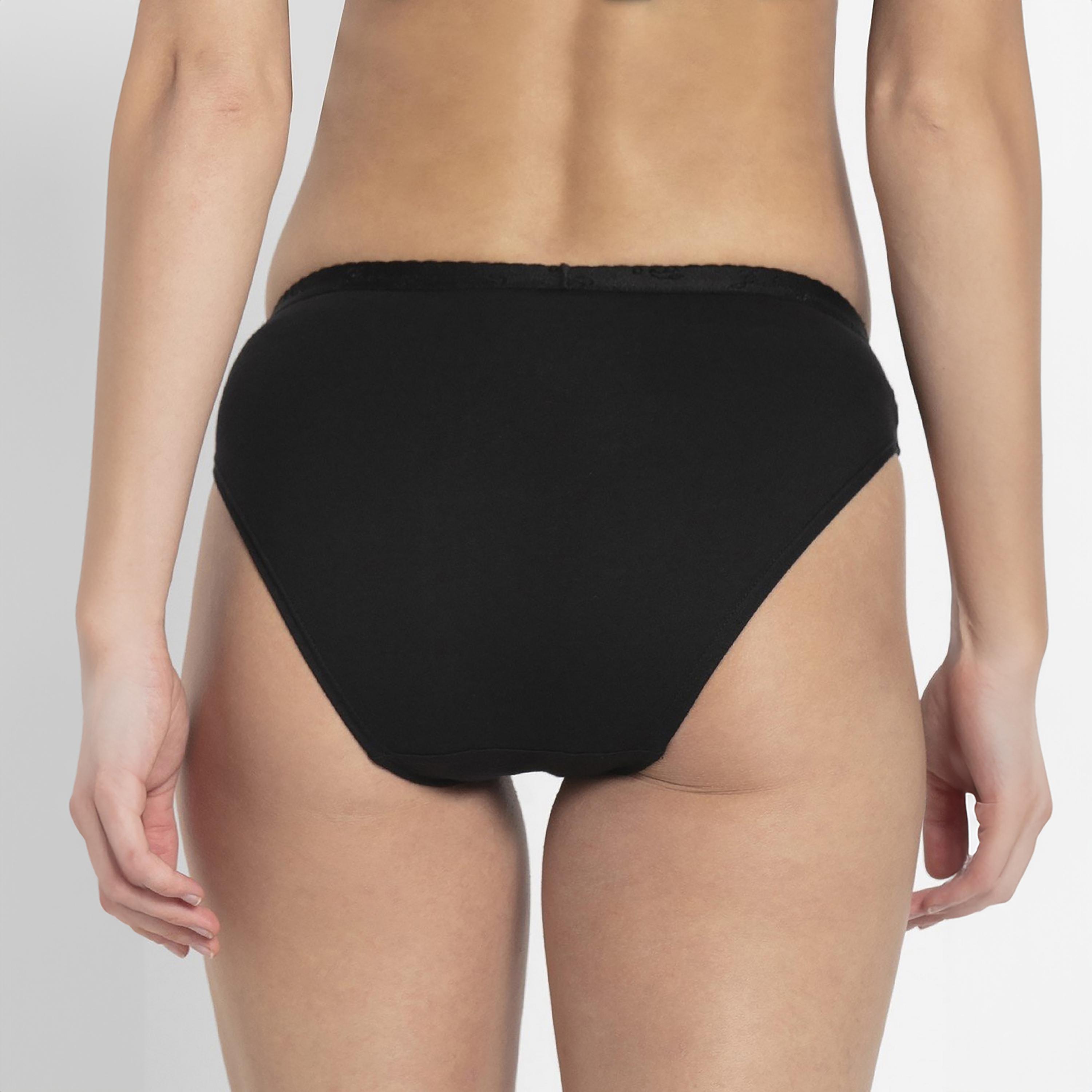 Jockey Assorted Pack of 2 Simple Comfort Plain Cotton Women's Dark Briefs Panty-women-clothing-lingerie-panties-image-6