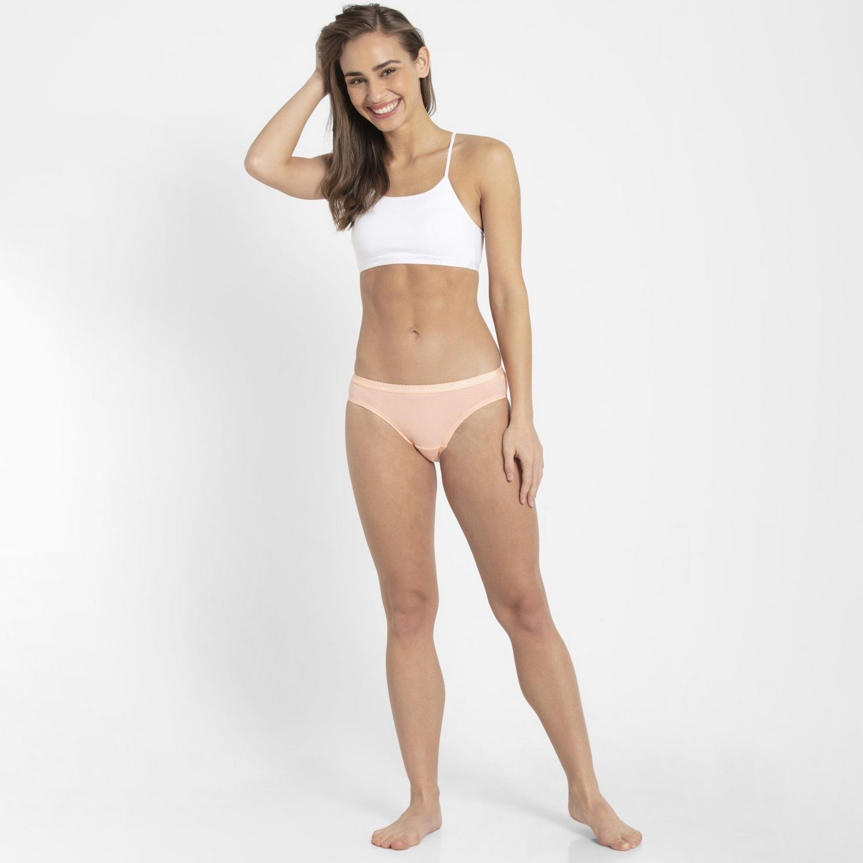 مجموعة متنوعة من 2 سراويل داخلية نسائية قطنية فاتحة مريحة من جوكي-women-clothing-lingerie-panties-image-4