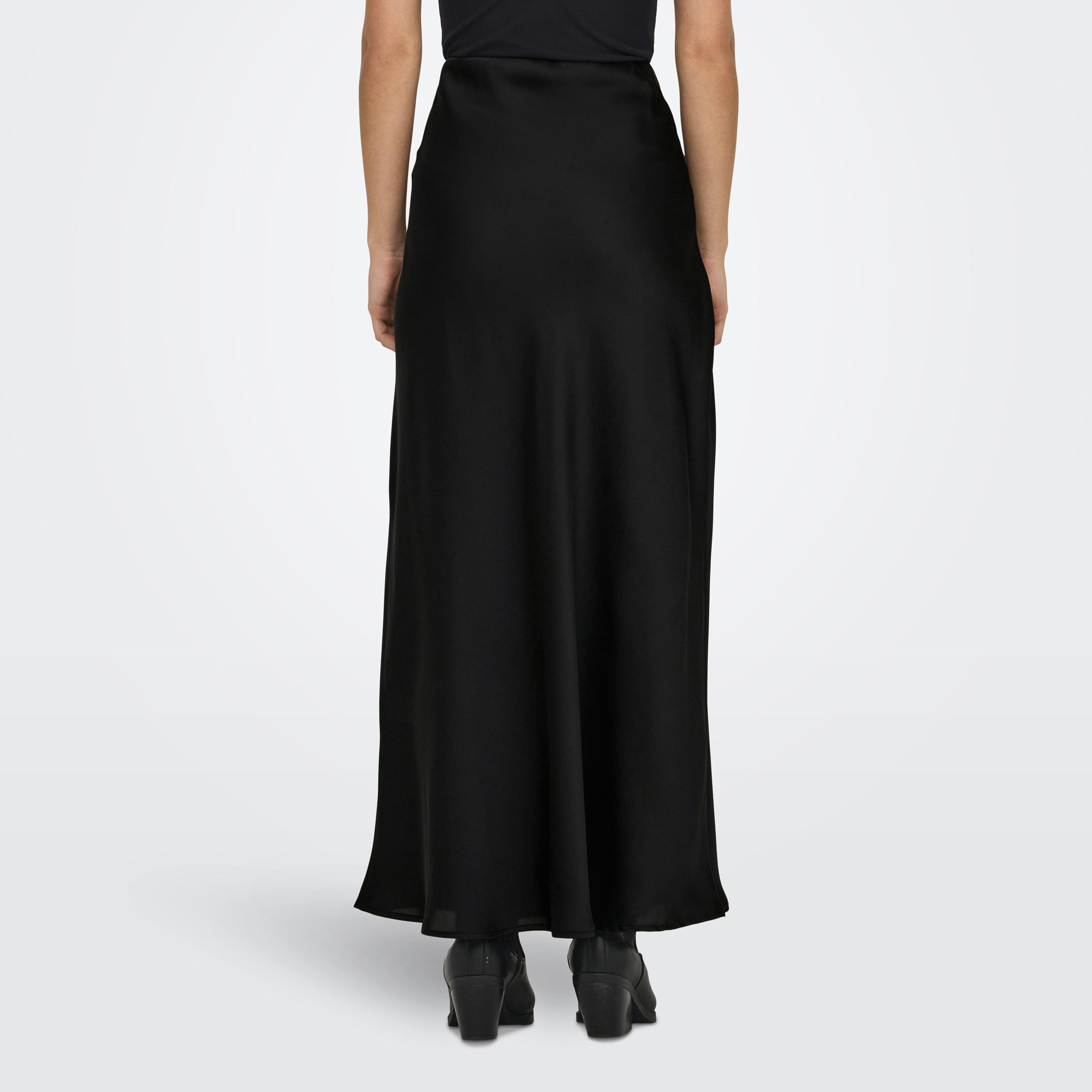 Vero Moda Black Bias-Cut Women's Maxi Skirt-women-clothing-skirts-image-3
