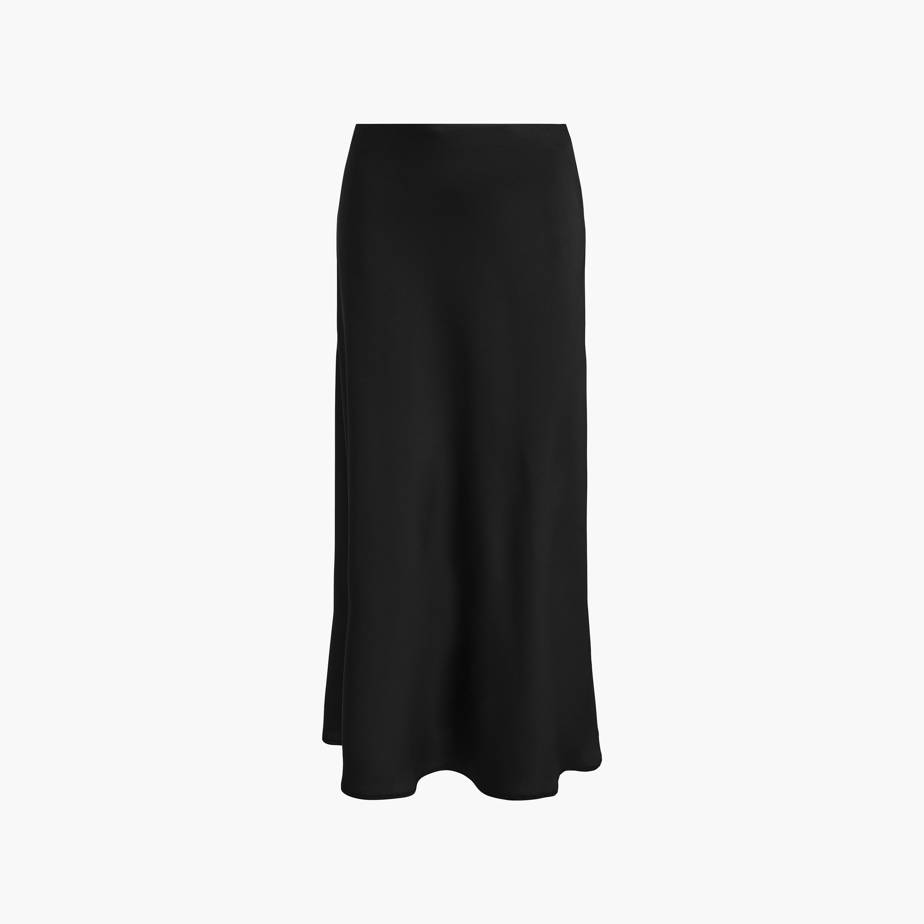 Vero Moda Black Bias-Cut Women's Maxi Skirt-women-clothing-skirts-image-6
