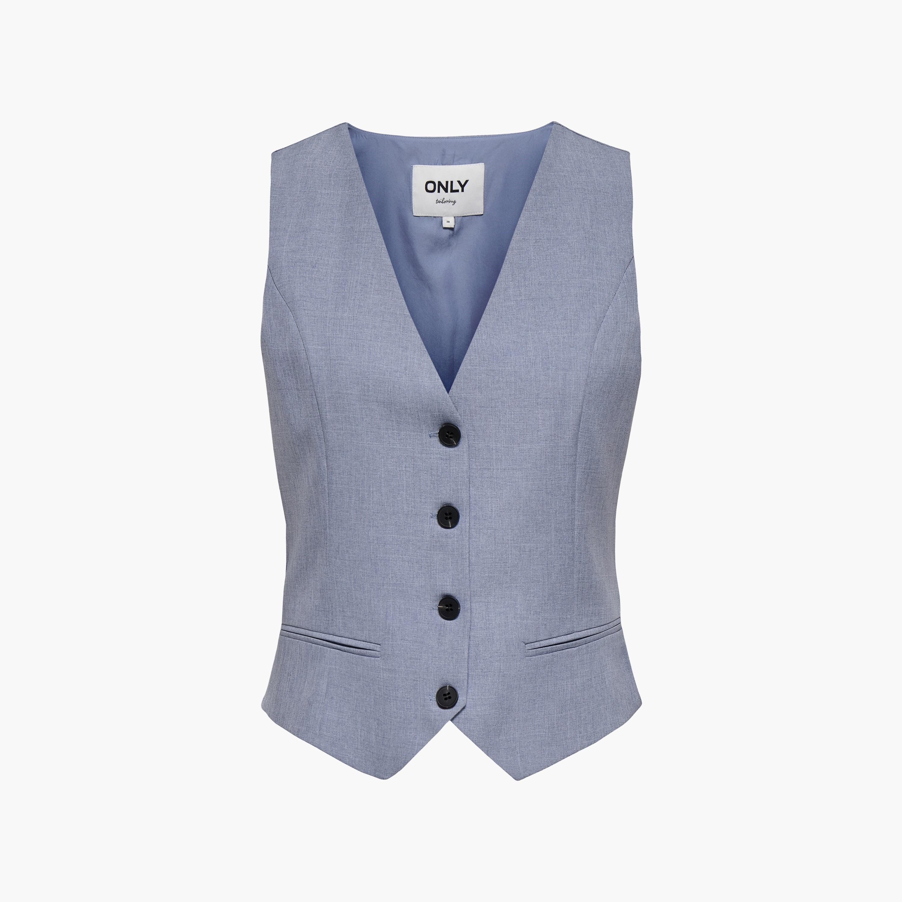 Vero Moda Purple Women's Waistcoat-women-winterwear-coatsandjackets-waistcoats-image-6
