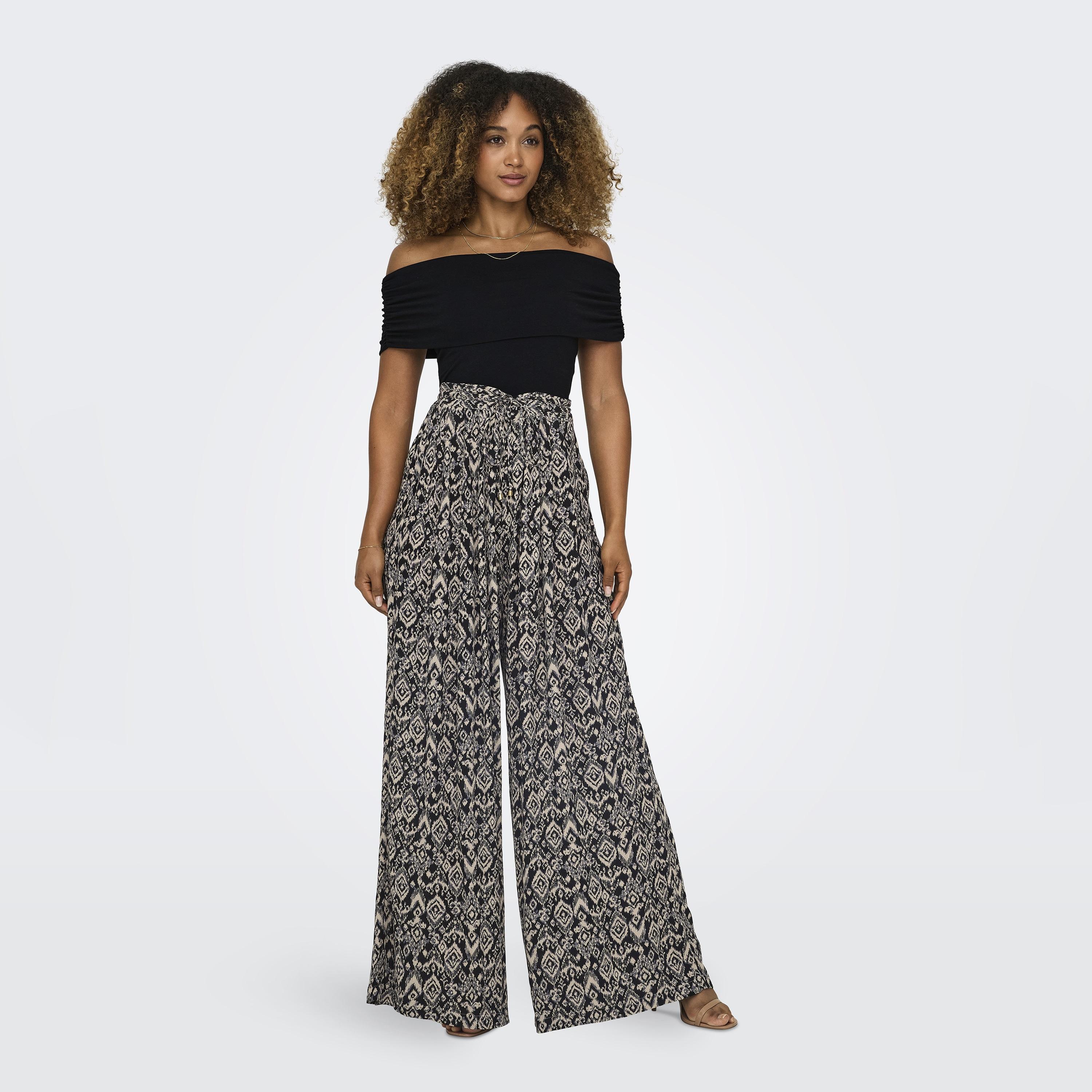 Vero Moda Black Organic Cotton Off-Shoulder Women's Top-women-clothing-shirtsandblouses-blouses-image-2